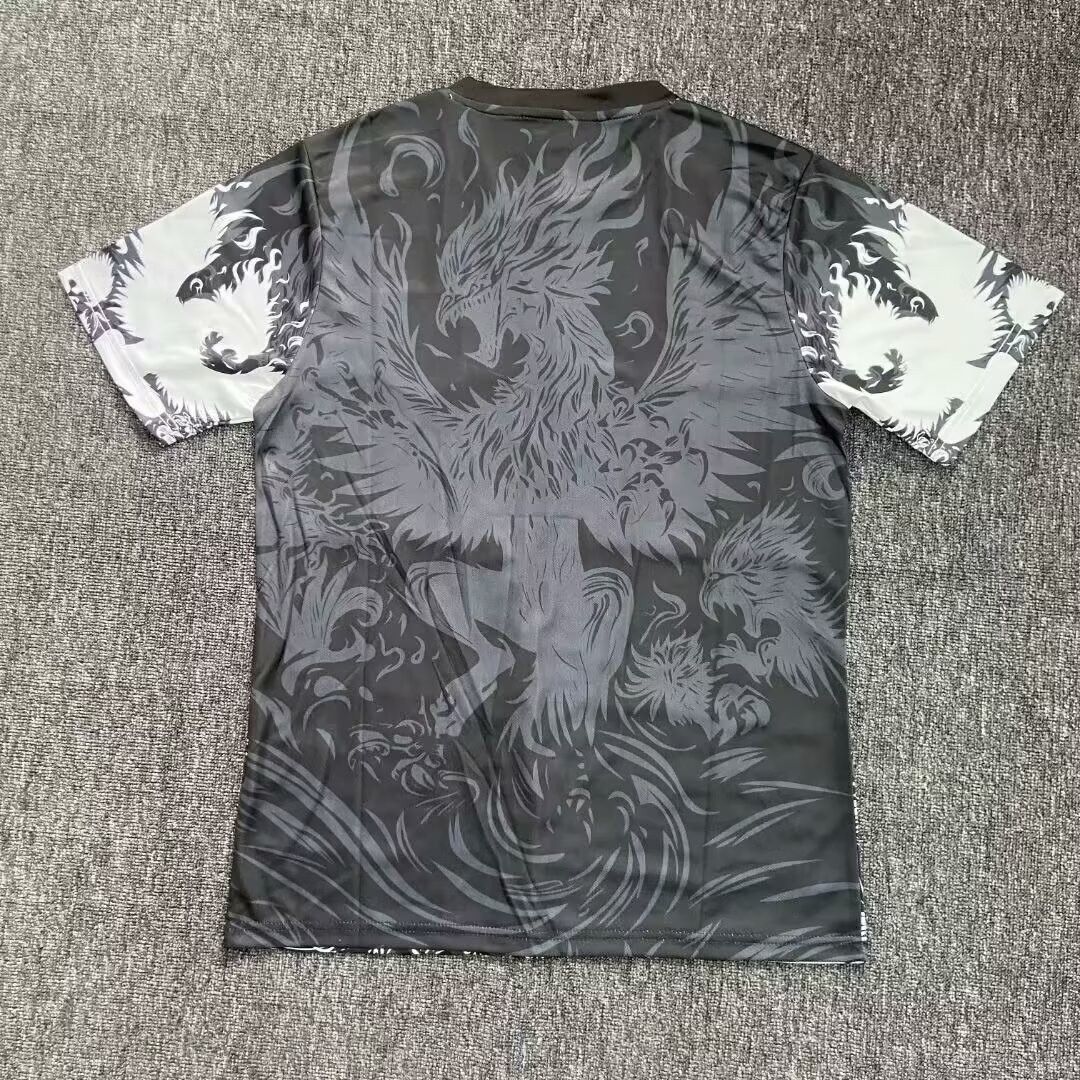 2025 Japan Special Edition Black And White Eagle Football Jersey 1:1 Thai Quality