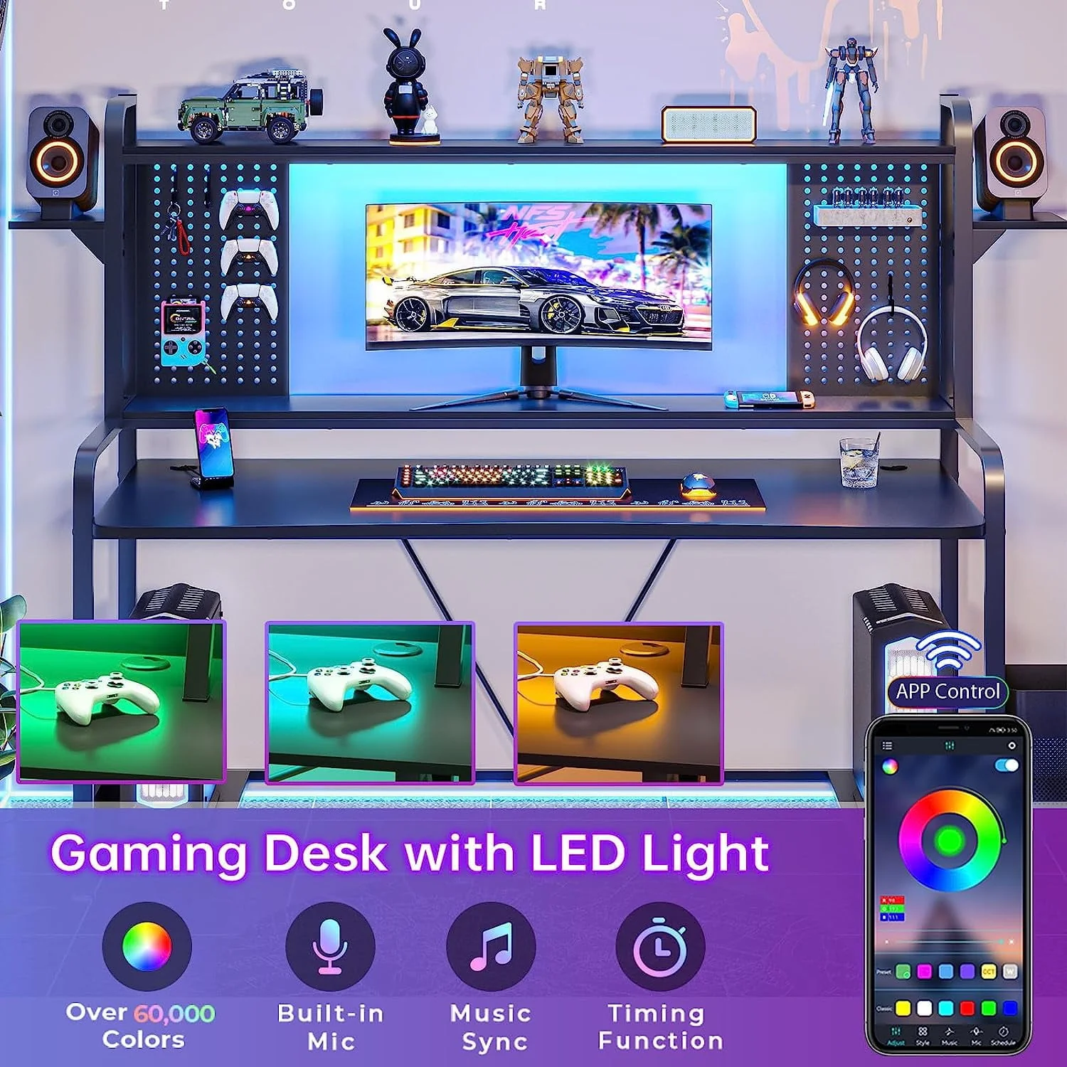 SEDETA Gaming Desk, 55