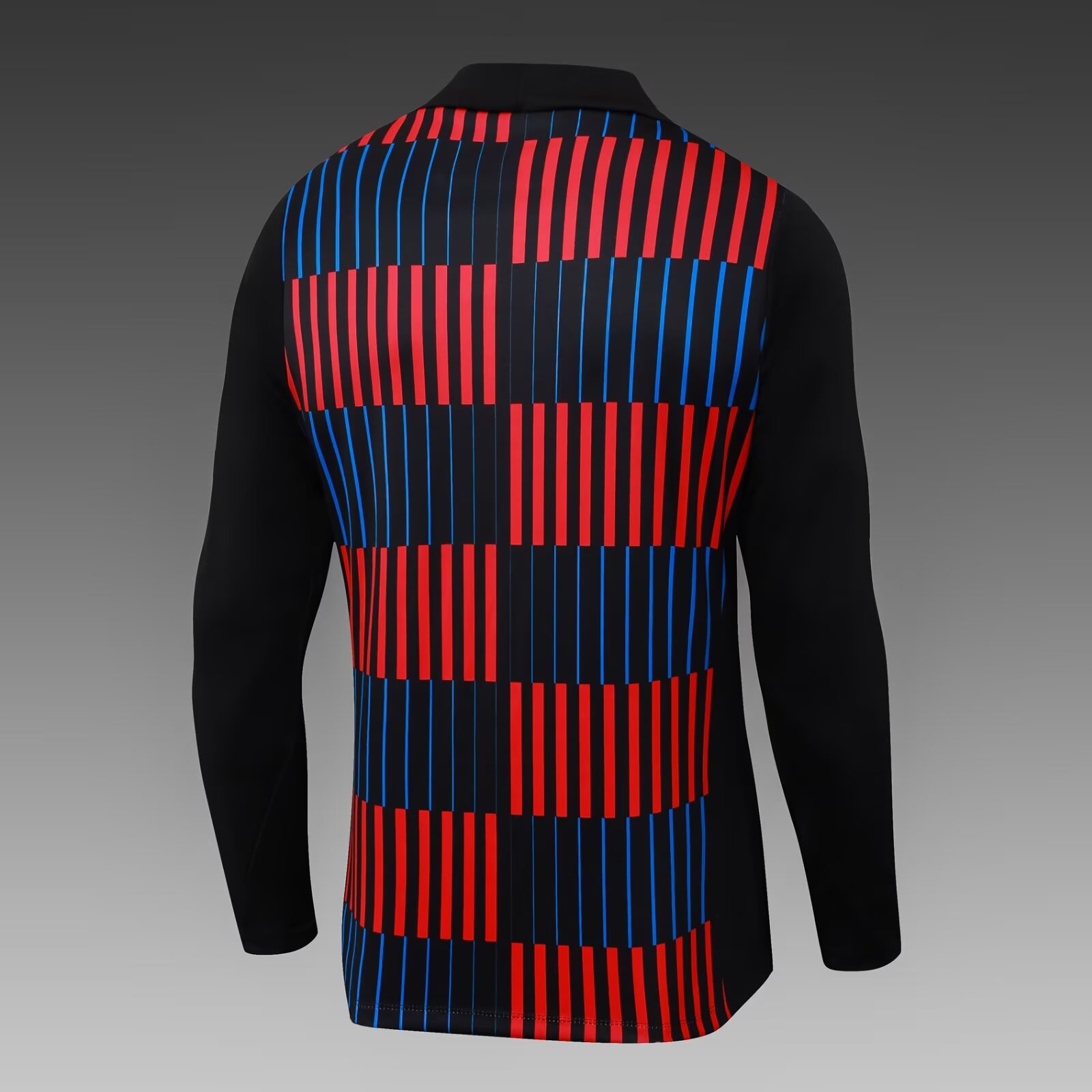 2024/2025 Barcelona Half-Pull Training Suit Stripe Red-Blue Football Shirt 1:1 Thai Quality