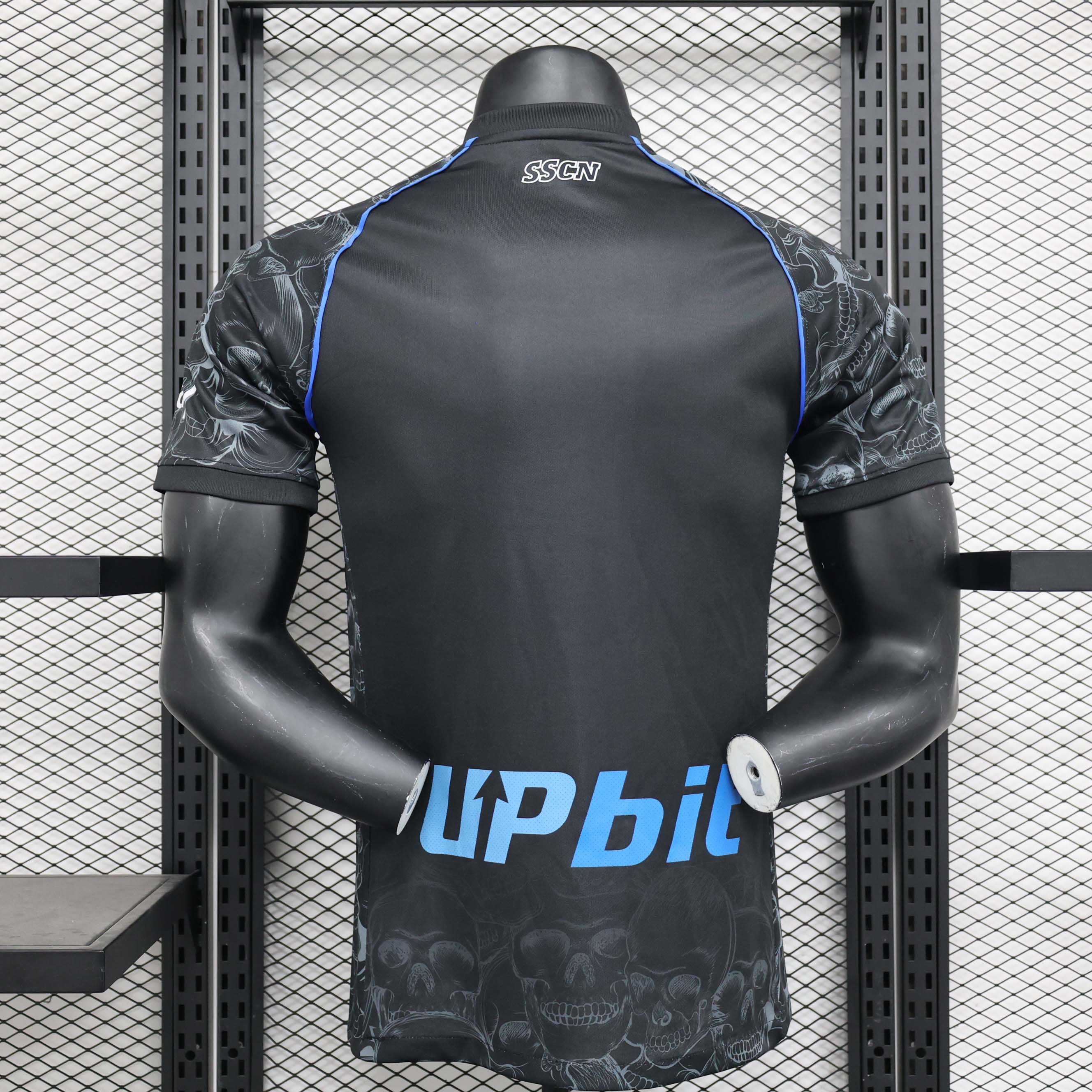 2023/2024 Player Version Napoli Halloween Special Edition Black Soccer Jersey 1:1 Thai Quality