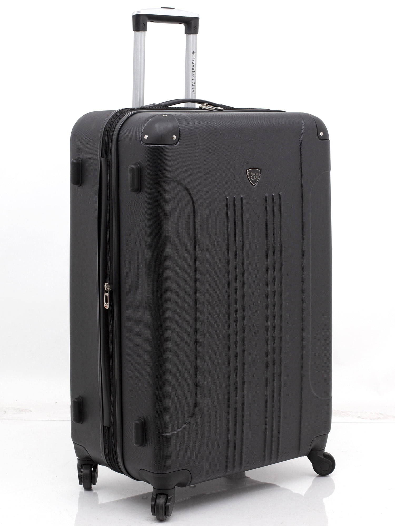 Travelers Club Chicago 3-Piece ABS Expandable ABS Travel Set - Silver