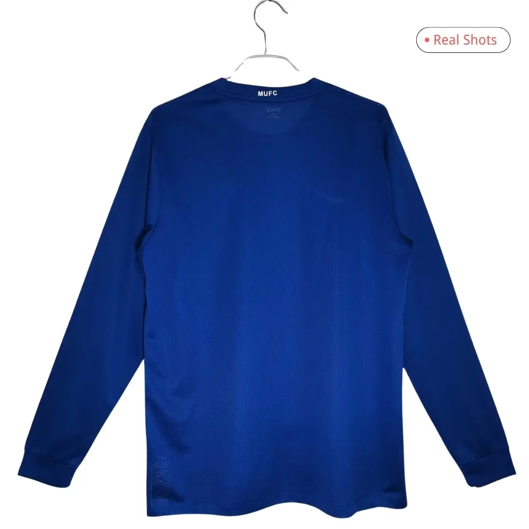Manchester United 2008/09 Away Long Sleeve Retro Soccer Jersey