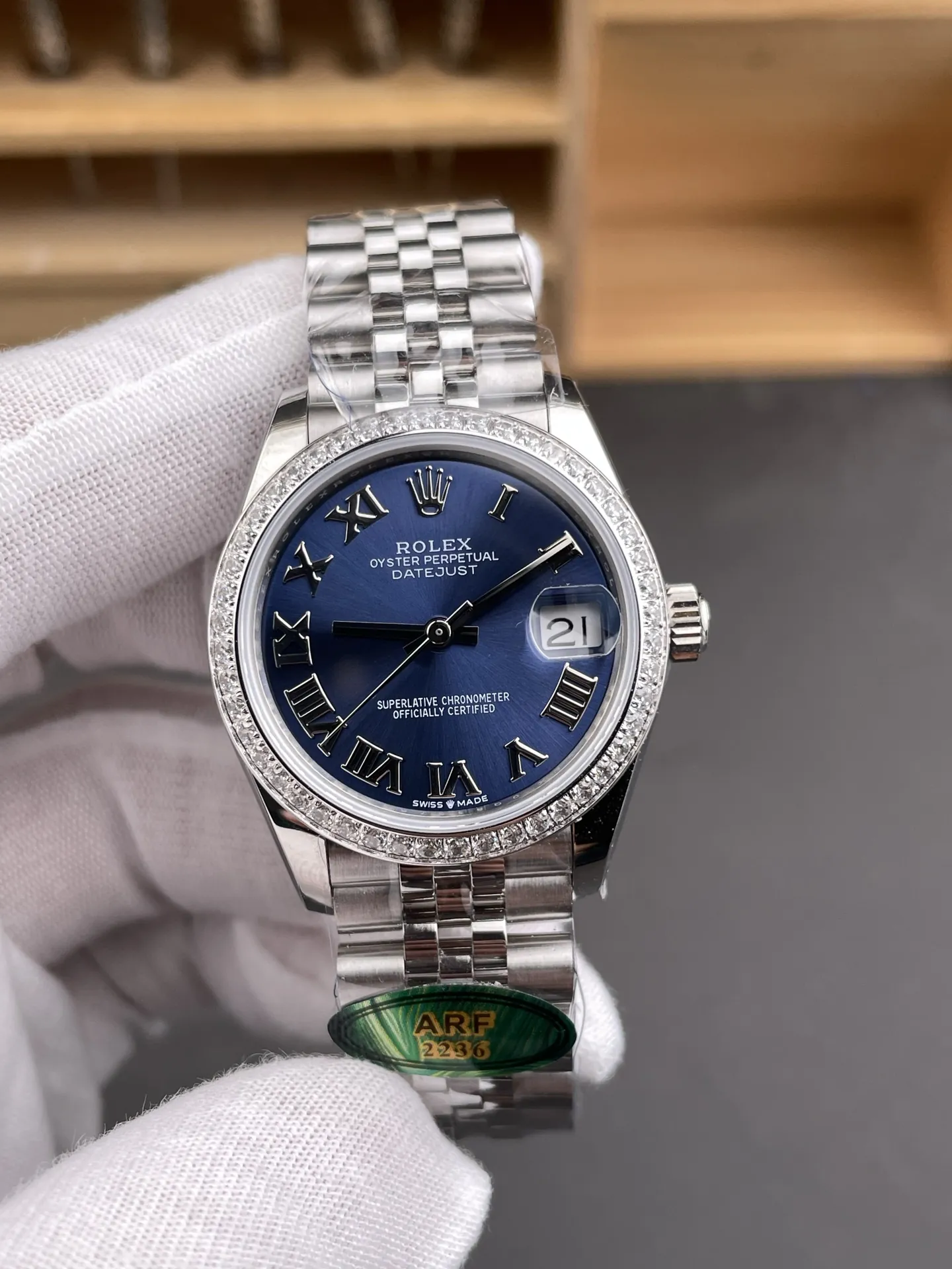 Rolex Datejust Diamond Bezel Ladies 31mm