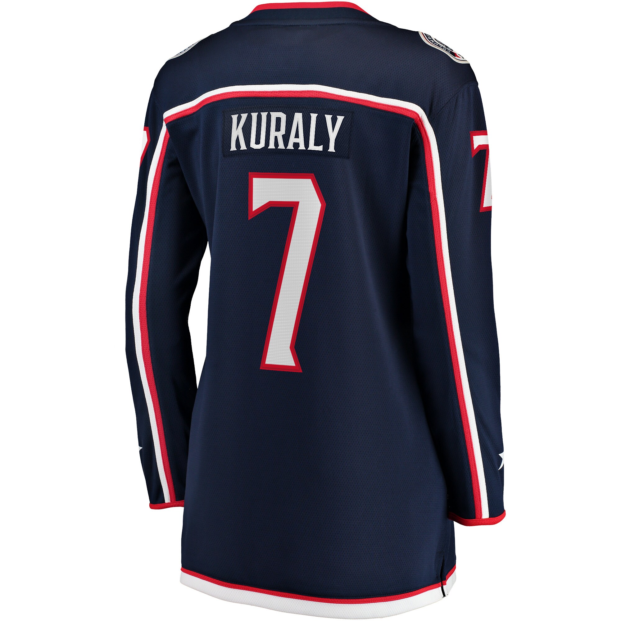 Sean Kuraly Columbus Blue Jackets Fanatics Women’s Home Breakaway   Jersey – Navy