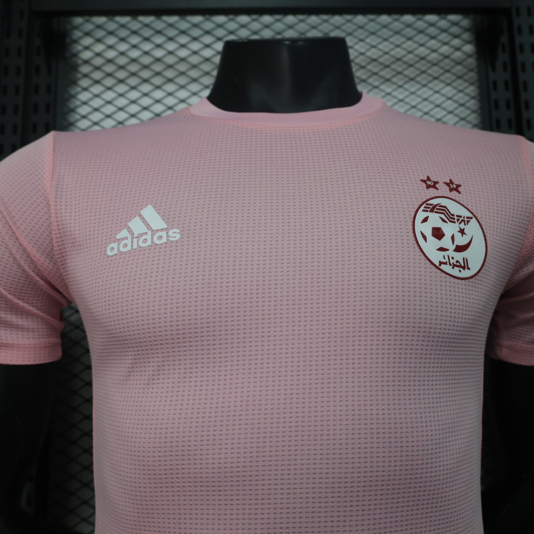 2024 Player Version Algeria National Team  Special Edition Pink Shirt