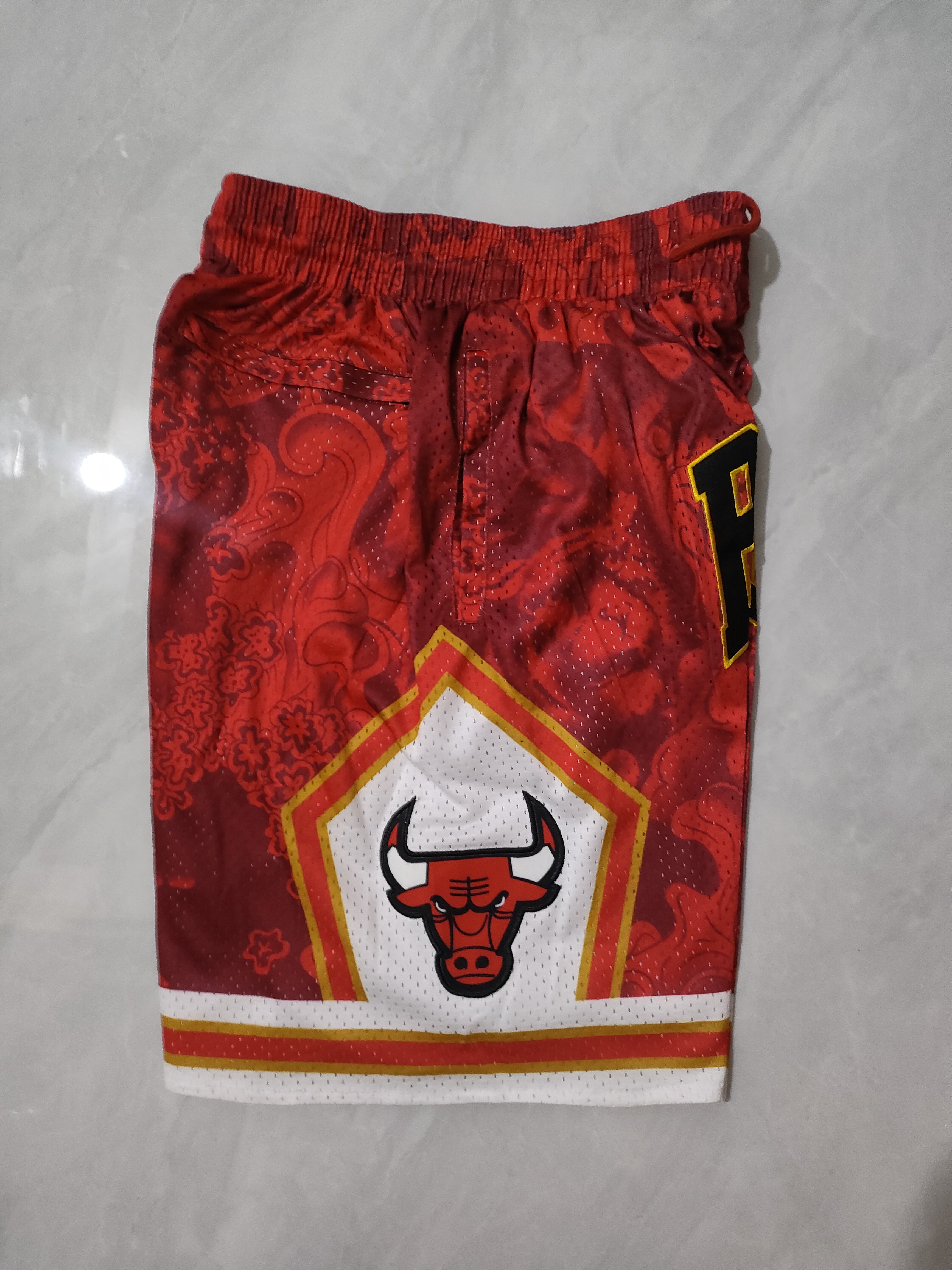 Chicago Bulls Year of the Tiger Edition Red Pocket Pants