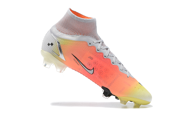 Assassin 14th generation high-top fully knitted waterproof FG football shoes