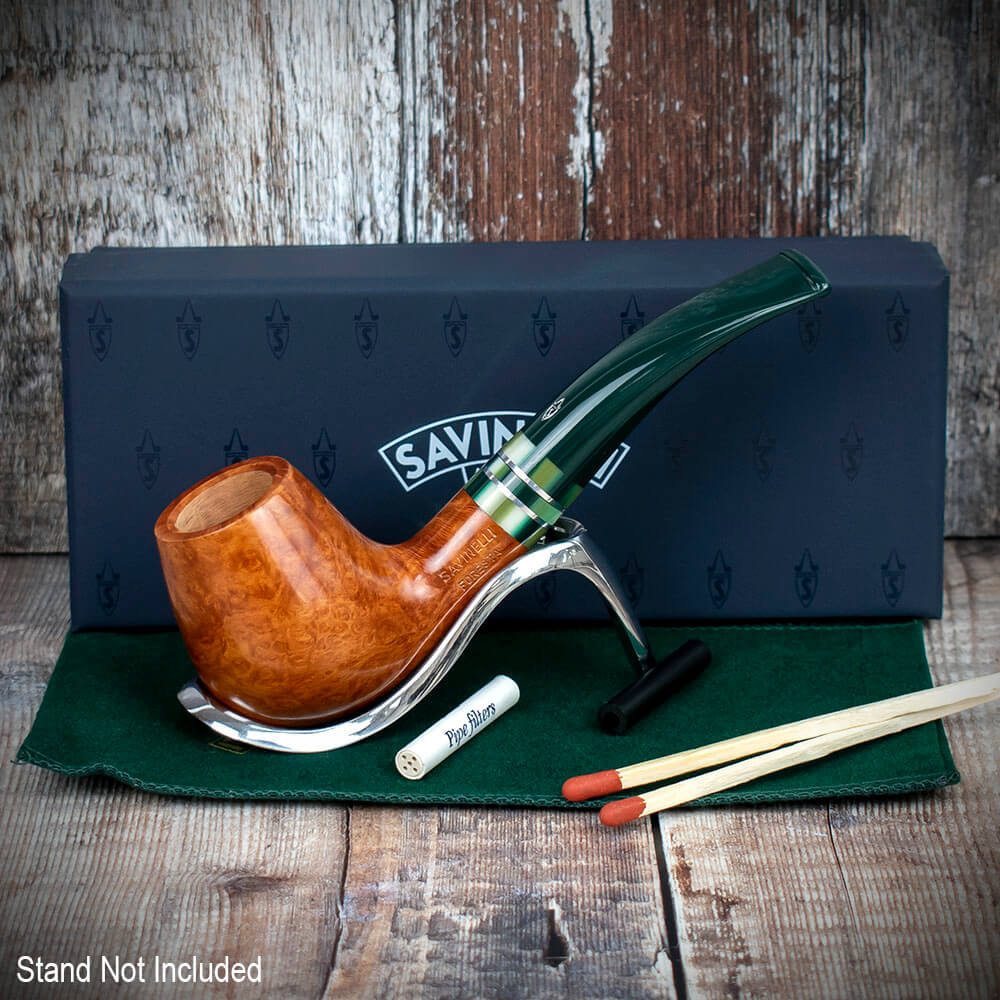 Savinelli Foresta Smooth Natural 628 - 6mm Briar Pipe