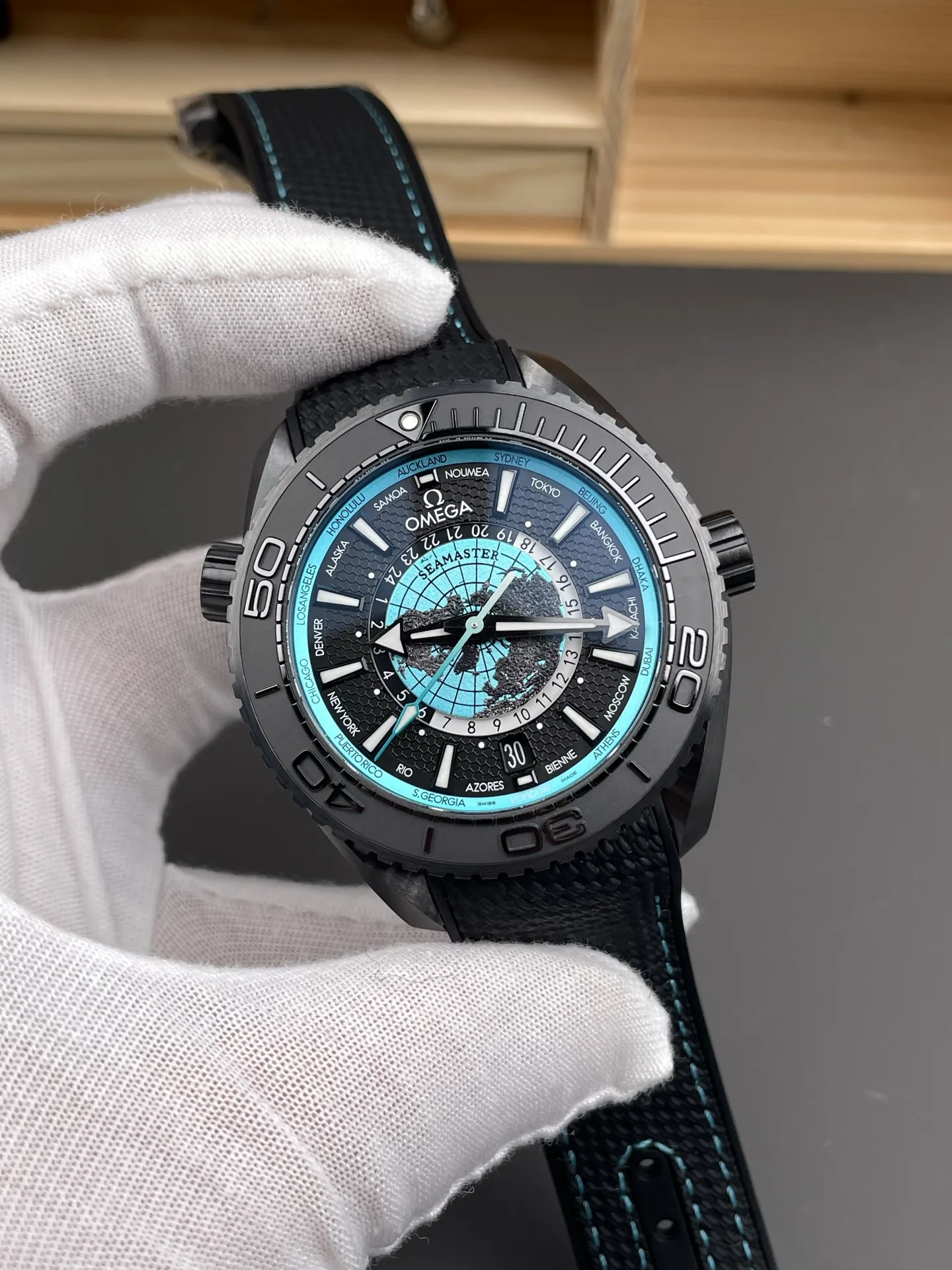 Omega Seamaster 600 Tiffany Blue 45.5mm