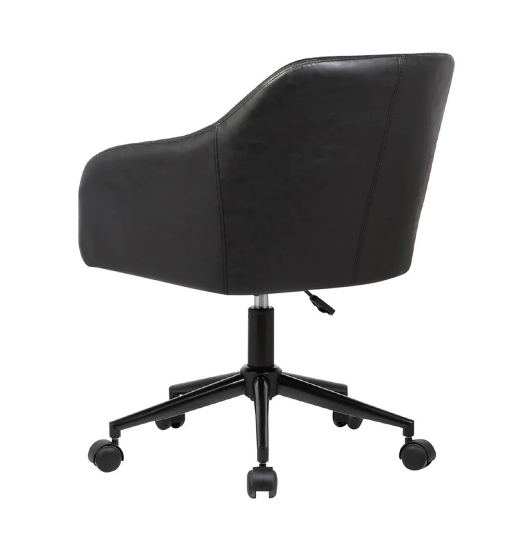 Porthos Home Madison Office Desk Chair, Tufted PU Leather Upholstery