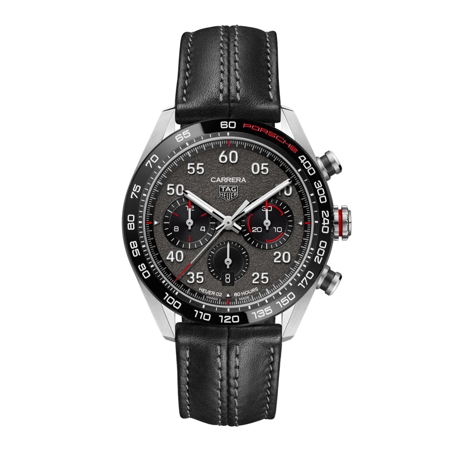 【Super Clone】TAG Heuer Carrera Porsche Chronograph Special Edition 44 mm Calibre Heuer 02 Automatic CBN2A1F.FC6492