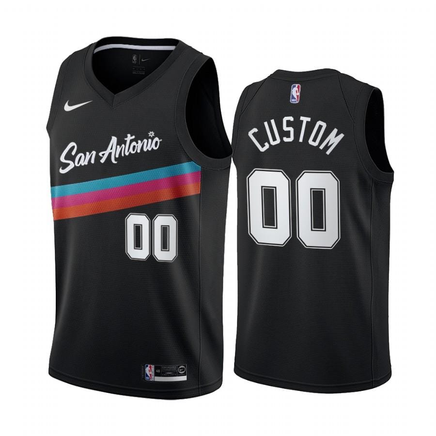 Custom San Antonio Spurs City Edition Jersey