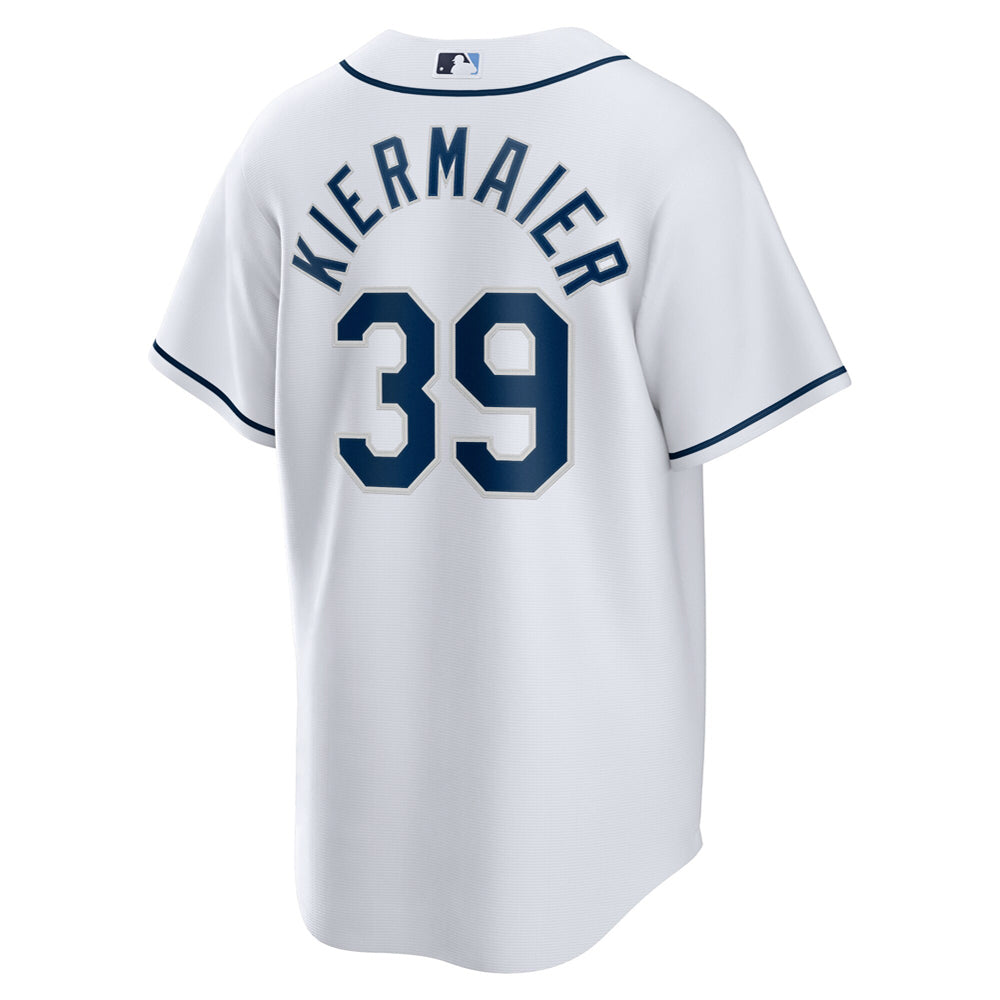 Men's Tampa Bay Rays Kevin Kiermaier Home Player Name Jersey - White