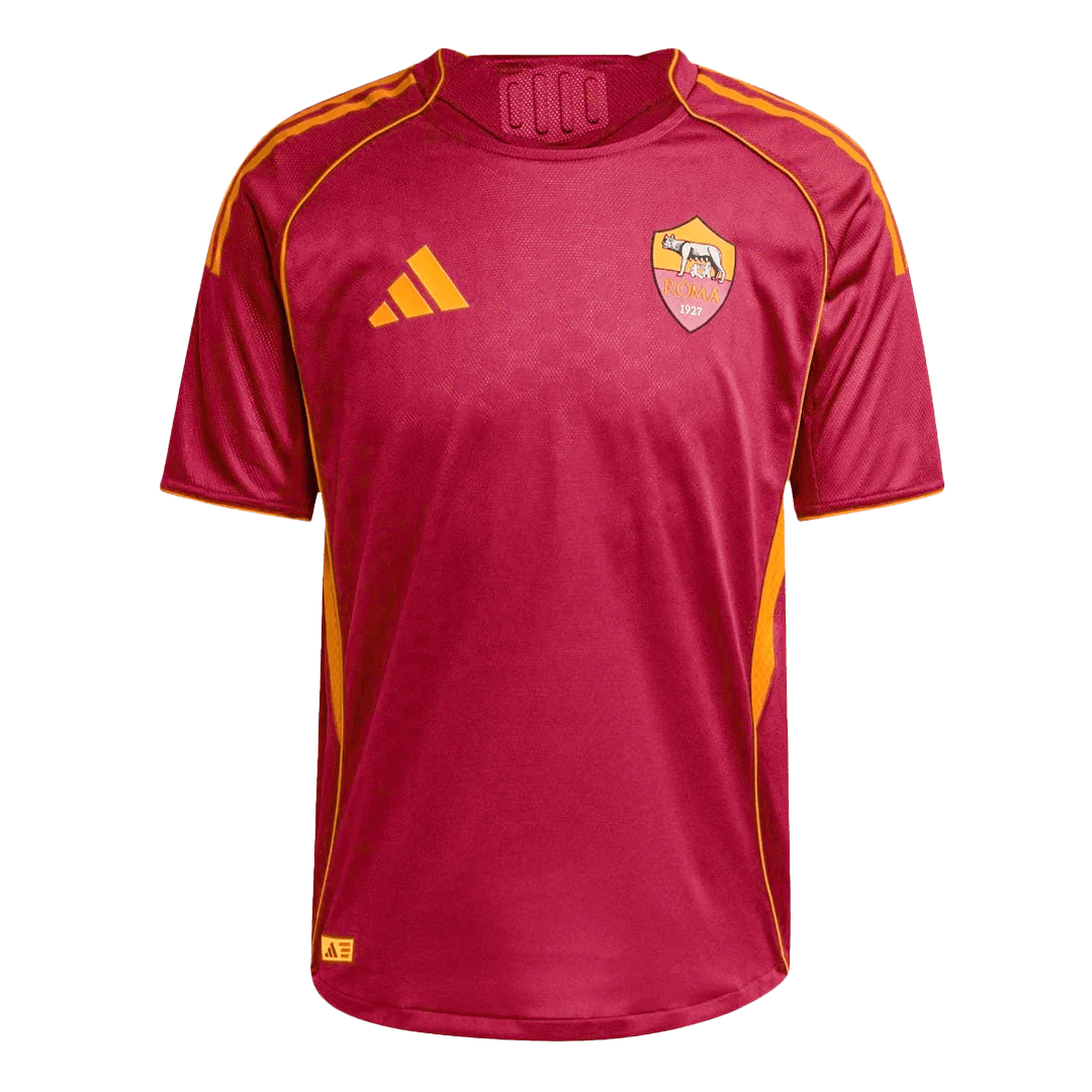 Roma Home Player Version Soccer Jersey 2025/26