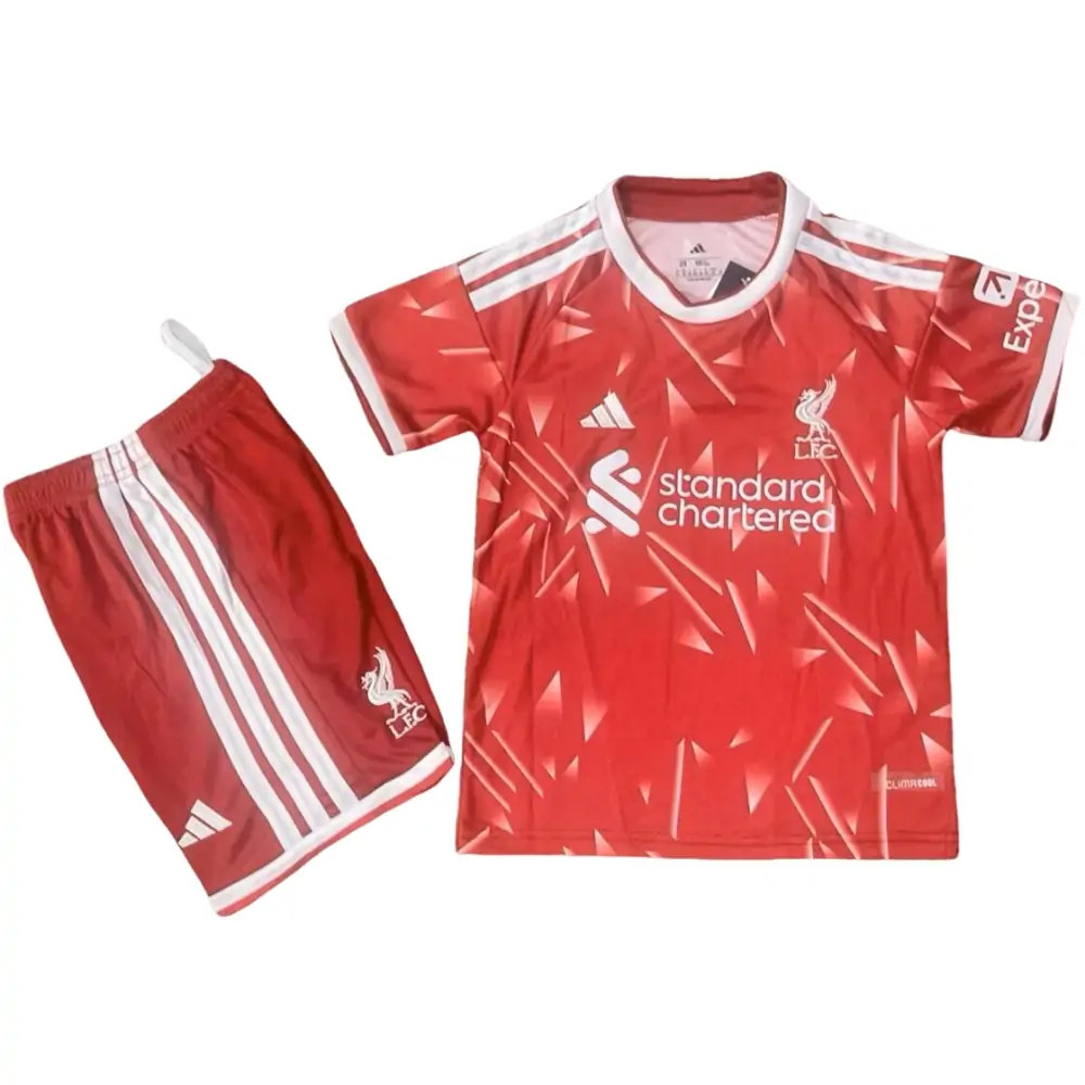 2026-27 Liverpool FC Home Jersey Children's Set - Fans Edtion