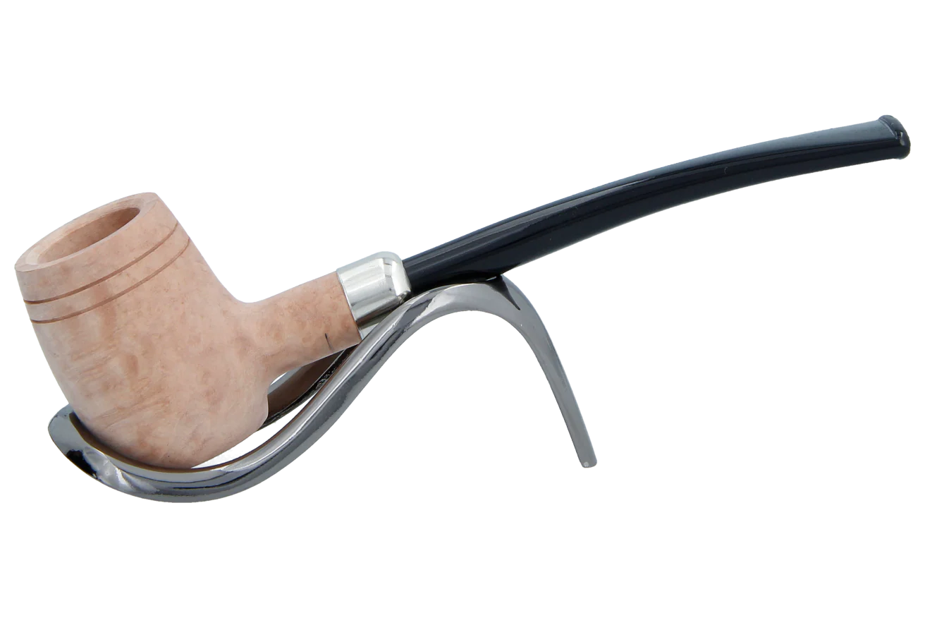 Rattrays Slainte Briar Smoking Pipe - Natural