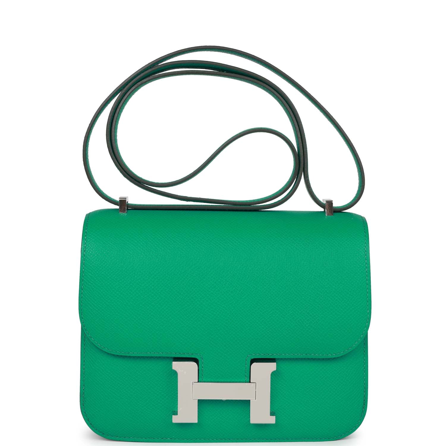 Constance 18 Vert Jade Epsom Palladium Hardware