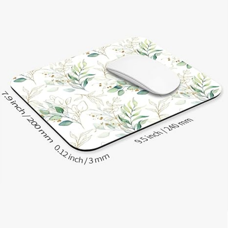 PADARTISAN Square Mouse Pad, Personalized Premium-Textured Custom Mouse Mat Design