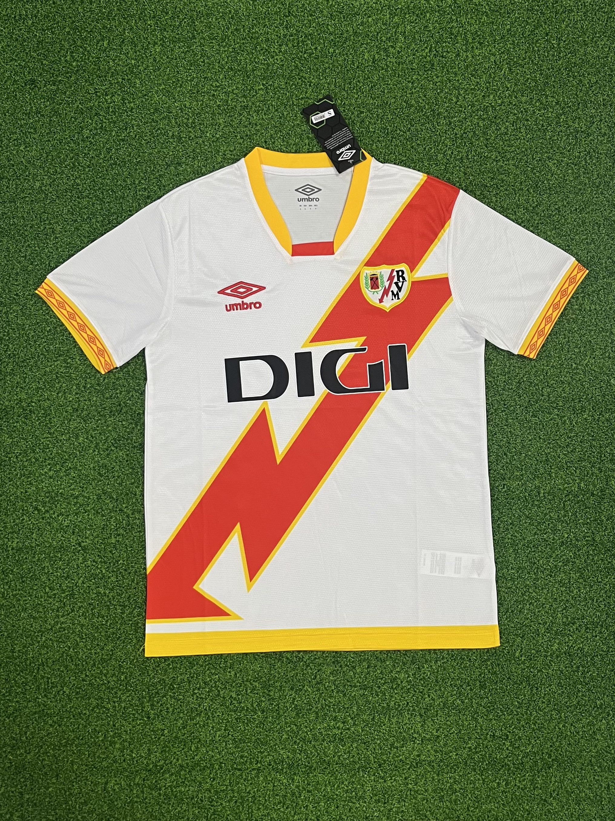 2425 Rayo Vallecano Home Jersey..Player embroidery version