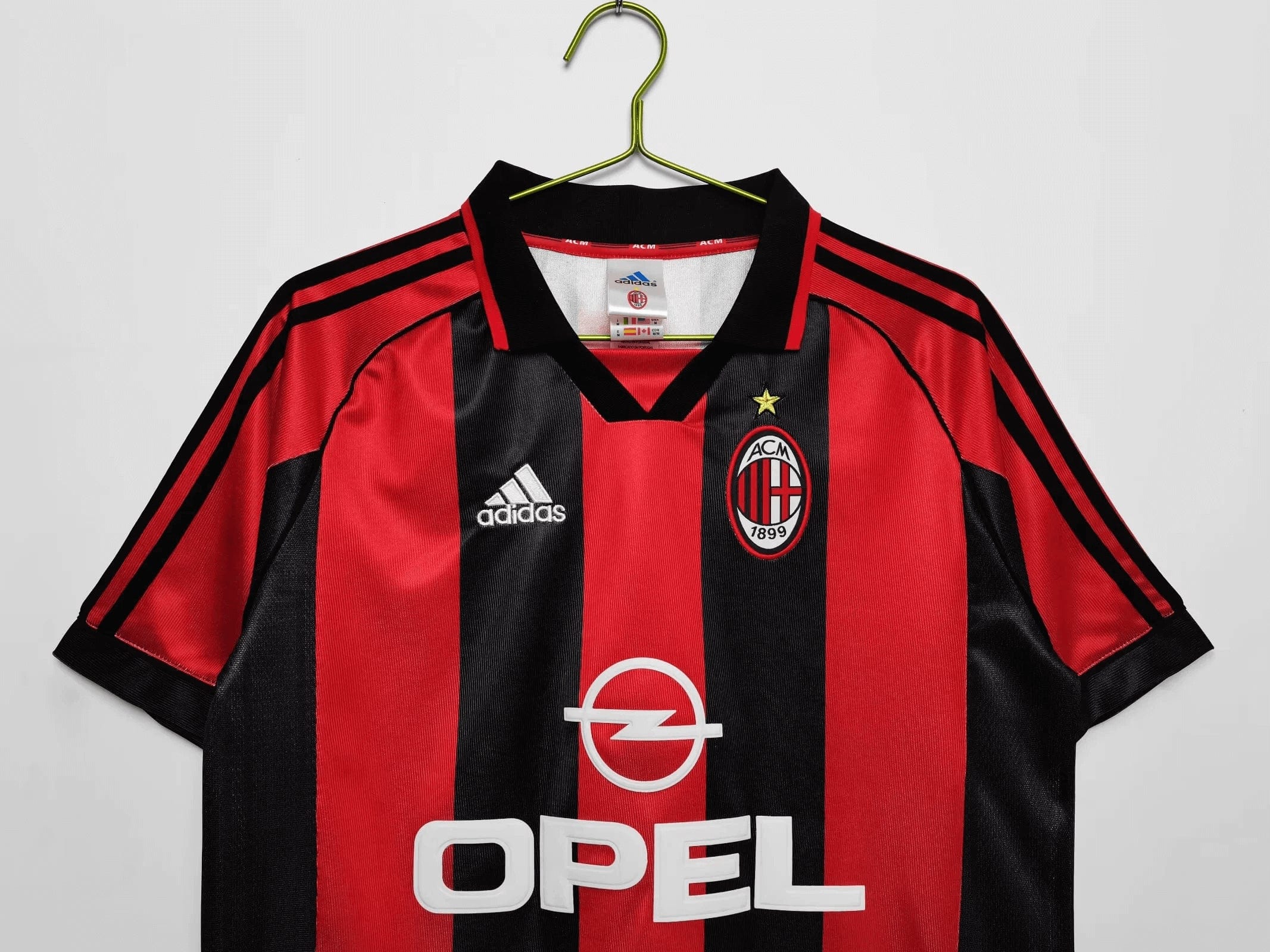 1998/1999 Retro AC Milan Home Football Shirt 1:1 Thai Quality