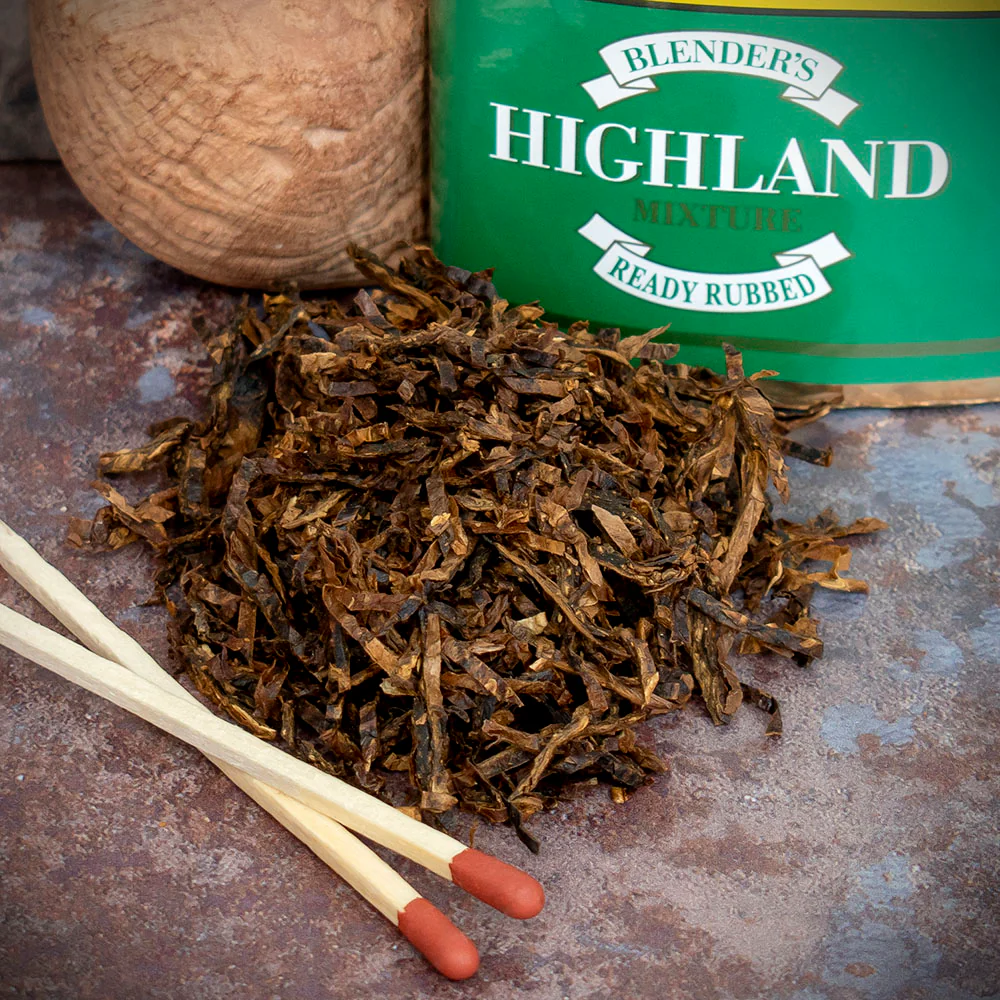 Blender's Highland Mixture Ready Rubbed Pipe Tobacco (Whisky) - 40g Packet