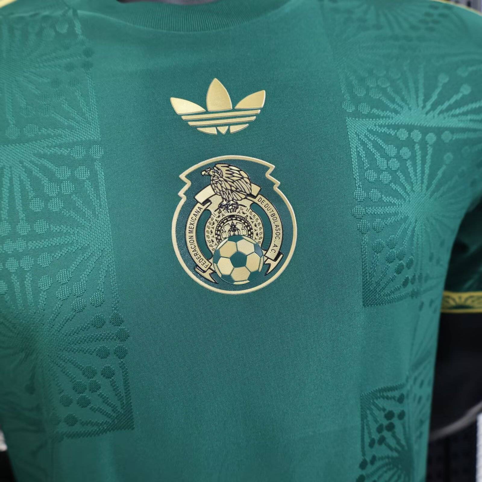 2025 Player Version Mexico Special Edition Gold Cup Green Football Shirt 1:1 Thai Quality
