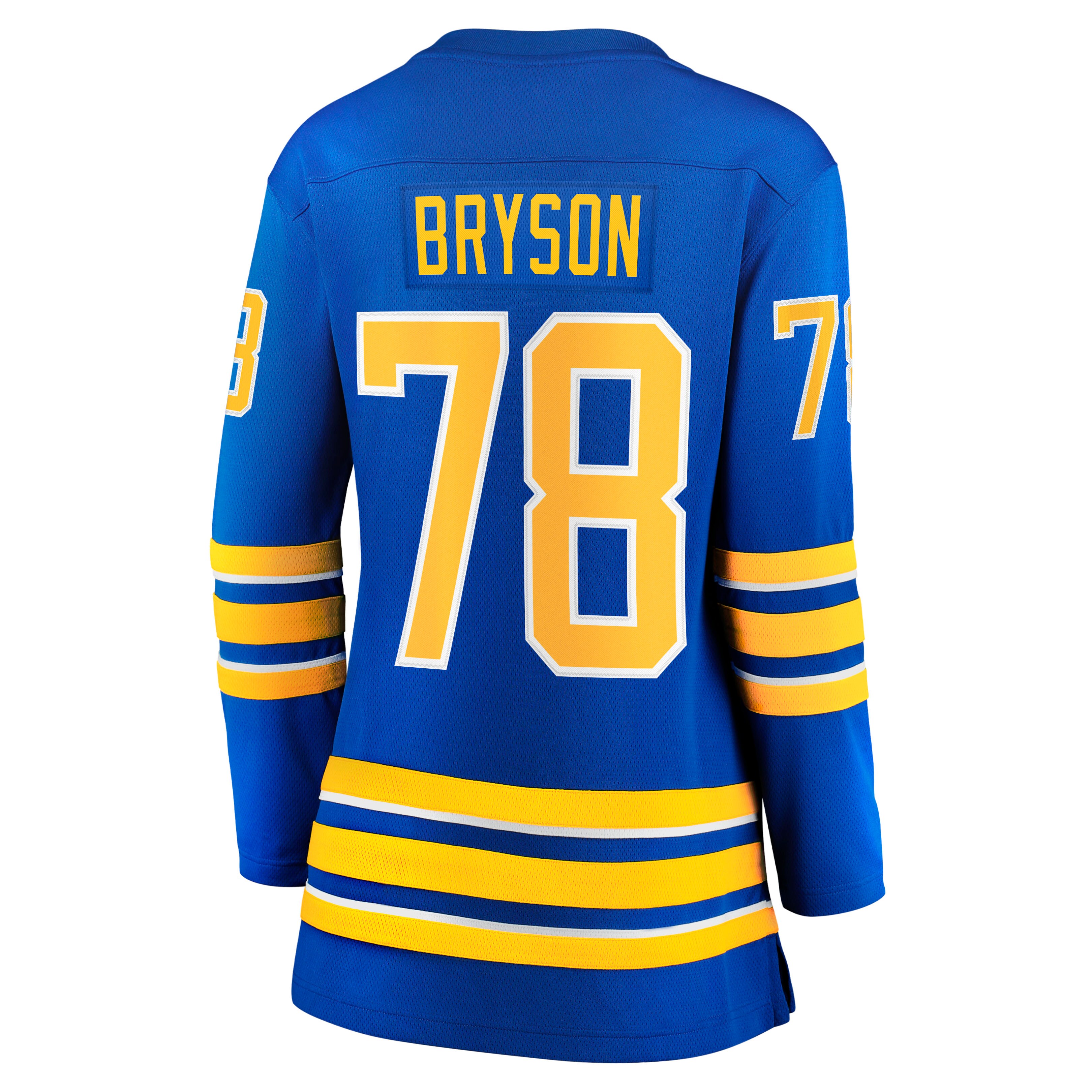 Jacob Bryson Buffalo Sabres Fanatics Women’s Home Breakaway  Jersey – Royal