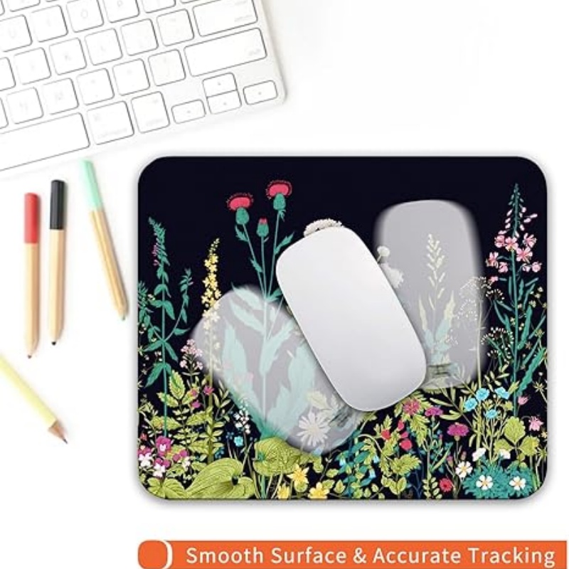 PADARTISAN Square Mouse Pad, Personalized Premium-Textured Custom Mouse Mat Design