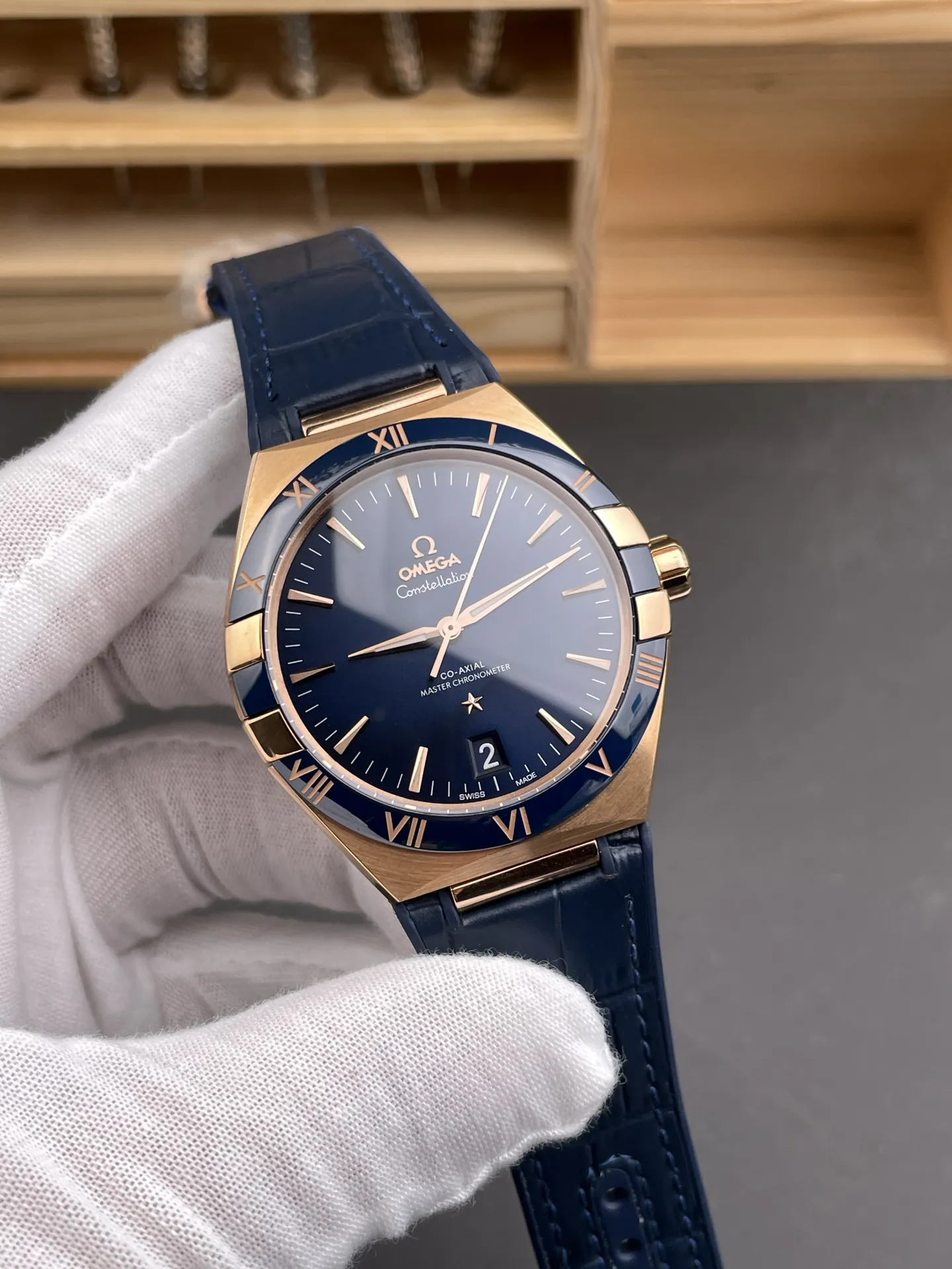 Omega Constellation Rose Gold 41mm