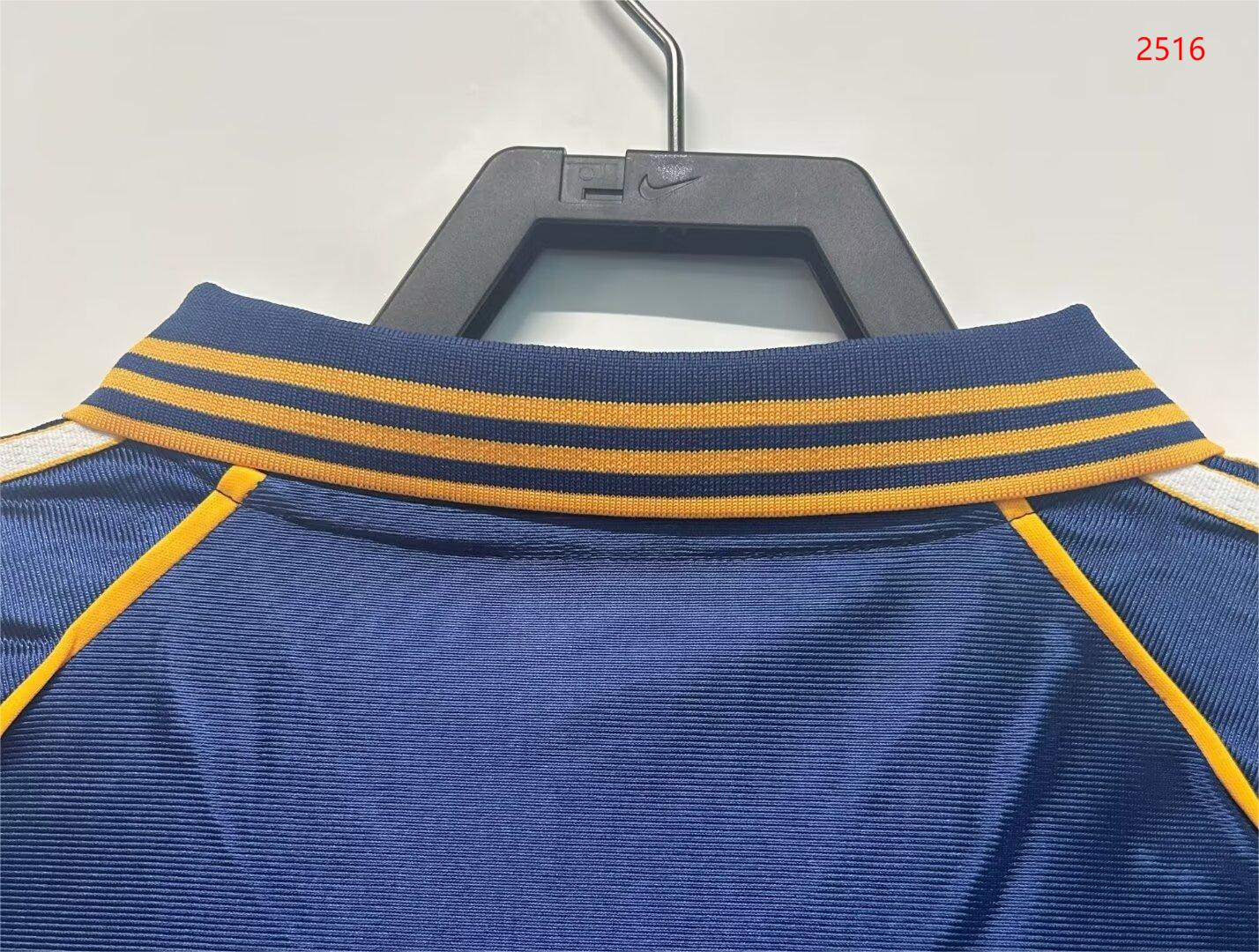 1998/00 Real Madrid Second Away Retro Jersey - Fans Edition