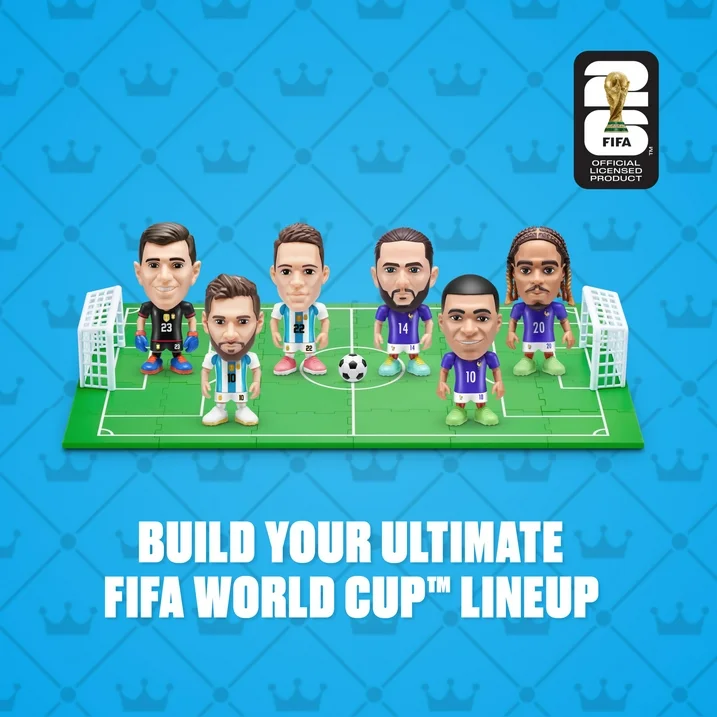 FIFA 2026 World Cup Ballers Series 1 Soccer Football Unboxing Toy, Boy's Collectible