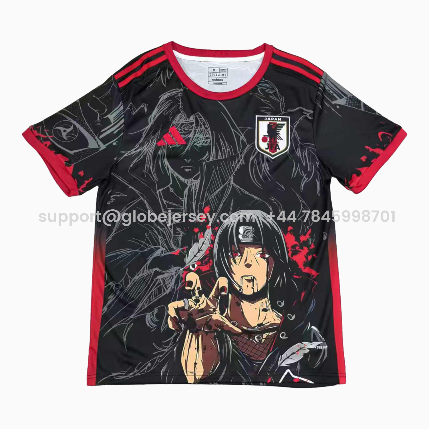 Japan 25-26 Uchiha Itachi Amaterasu Special Jersey - Fans Version