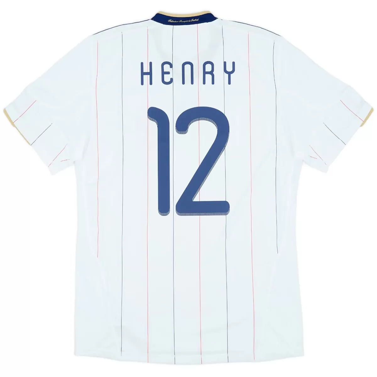 HENRY #12 France 2010 Away Retro Football Jersey
