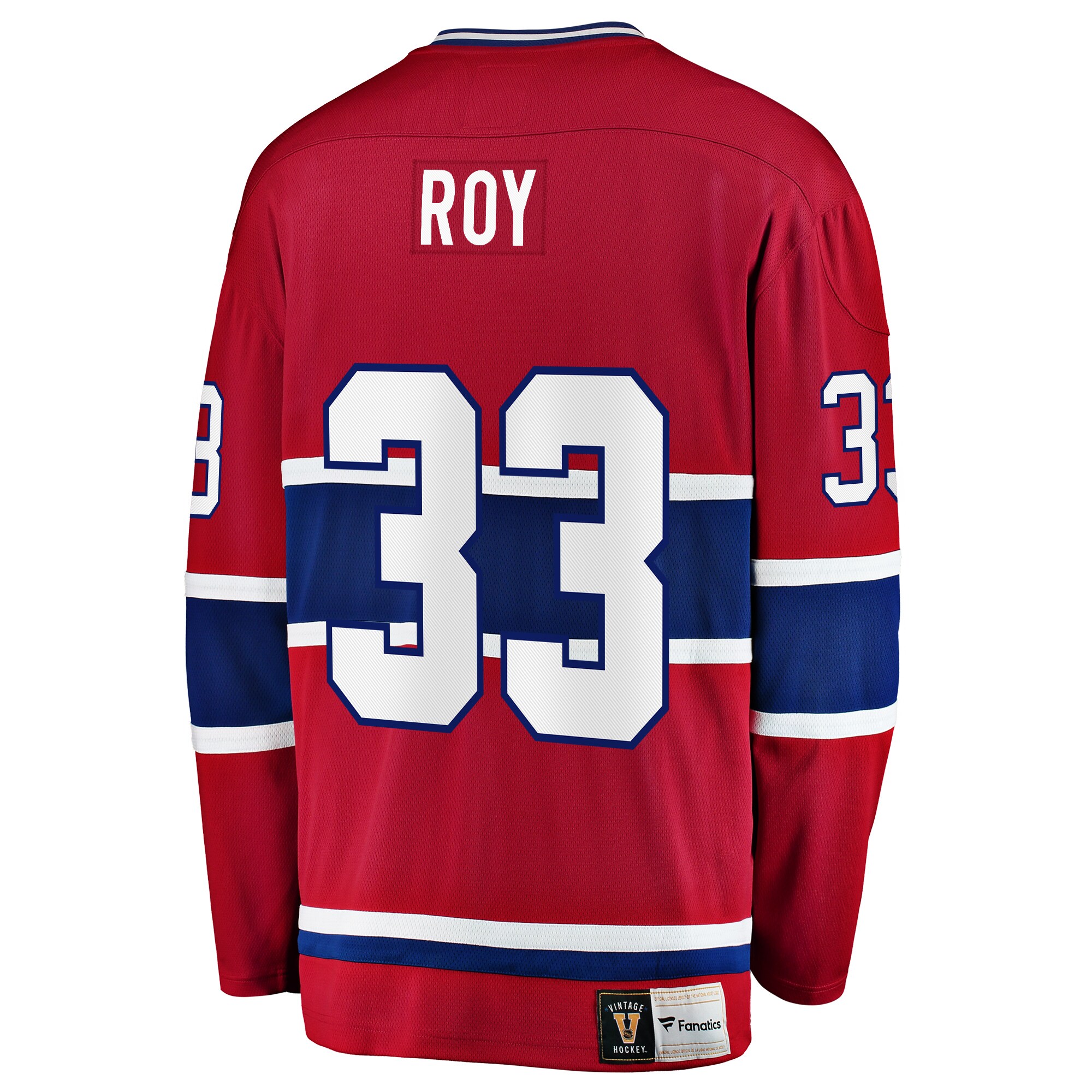 Patrick Roy Montreal Canadiens Fanatics Premier Breakaway Retired   Jersey – Red