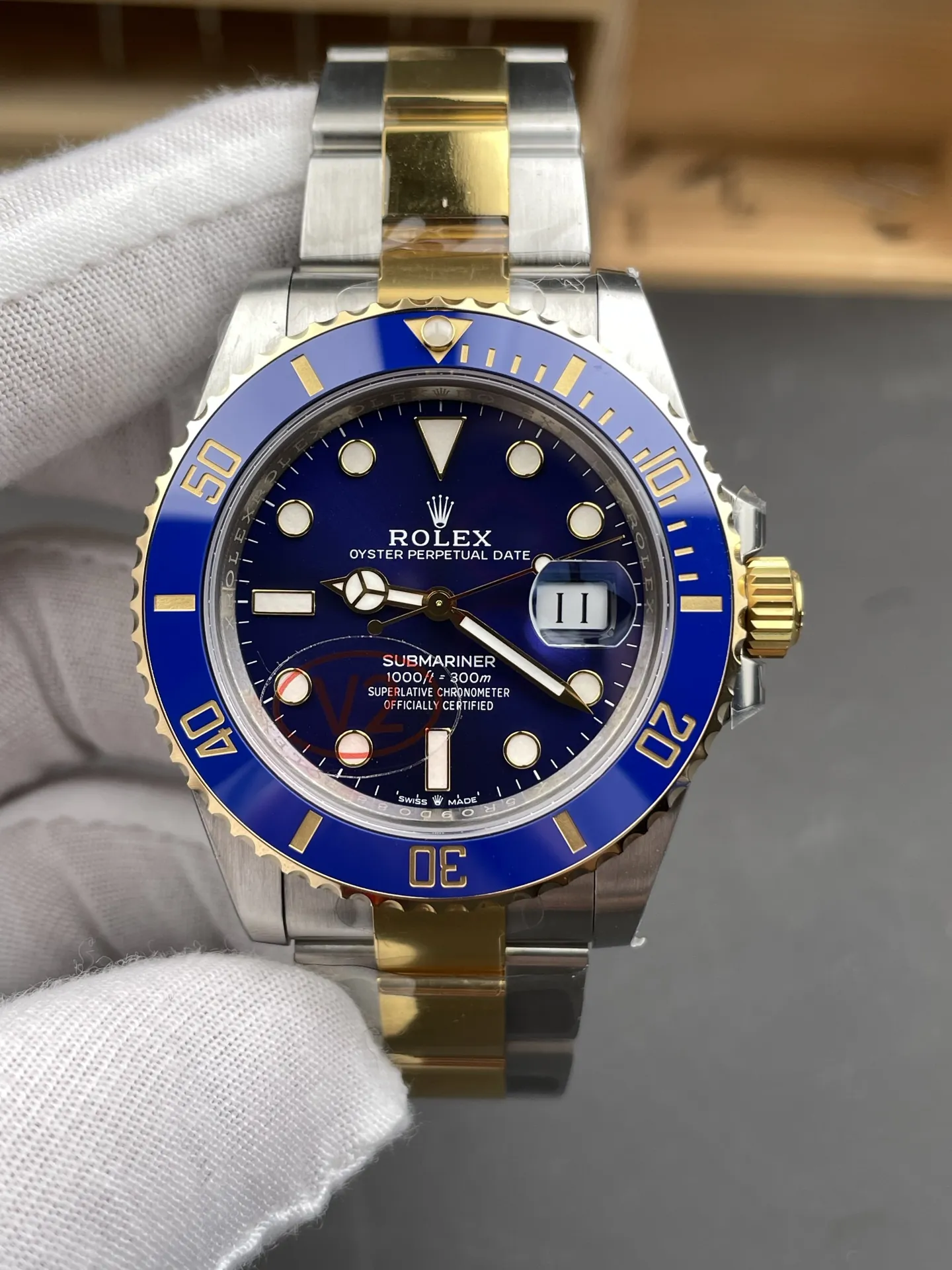 Rolex Submariner 186 G Blue 41mm