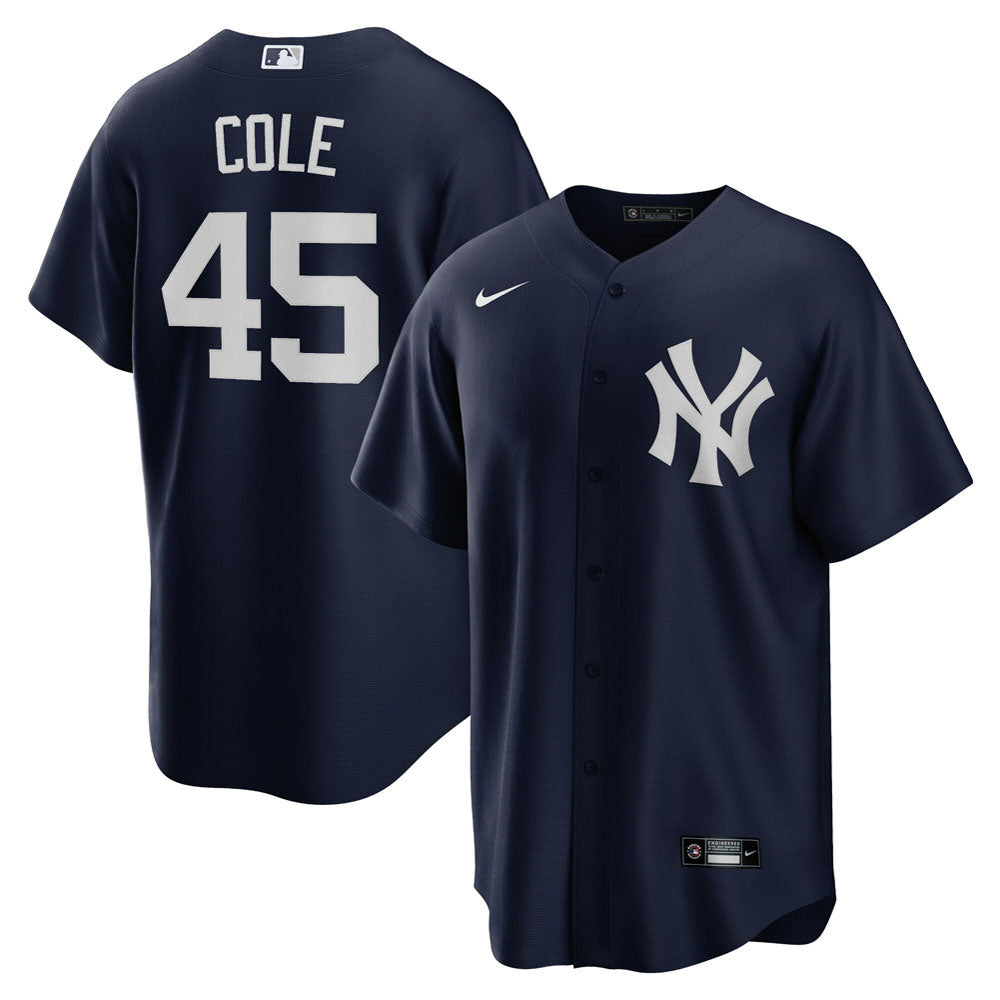 Men's New York Yankees Gerrit Cole Alternate Player Name Jersey - Navy
