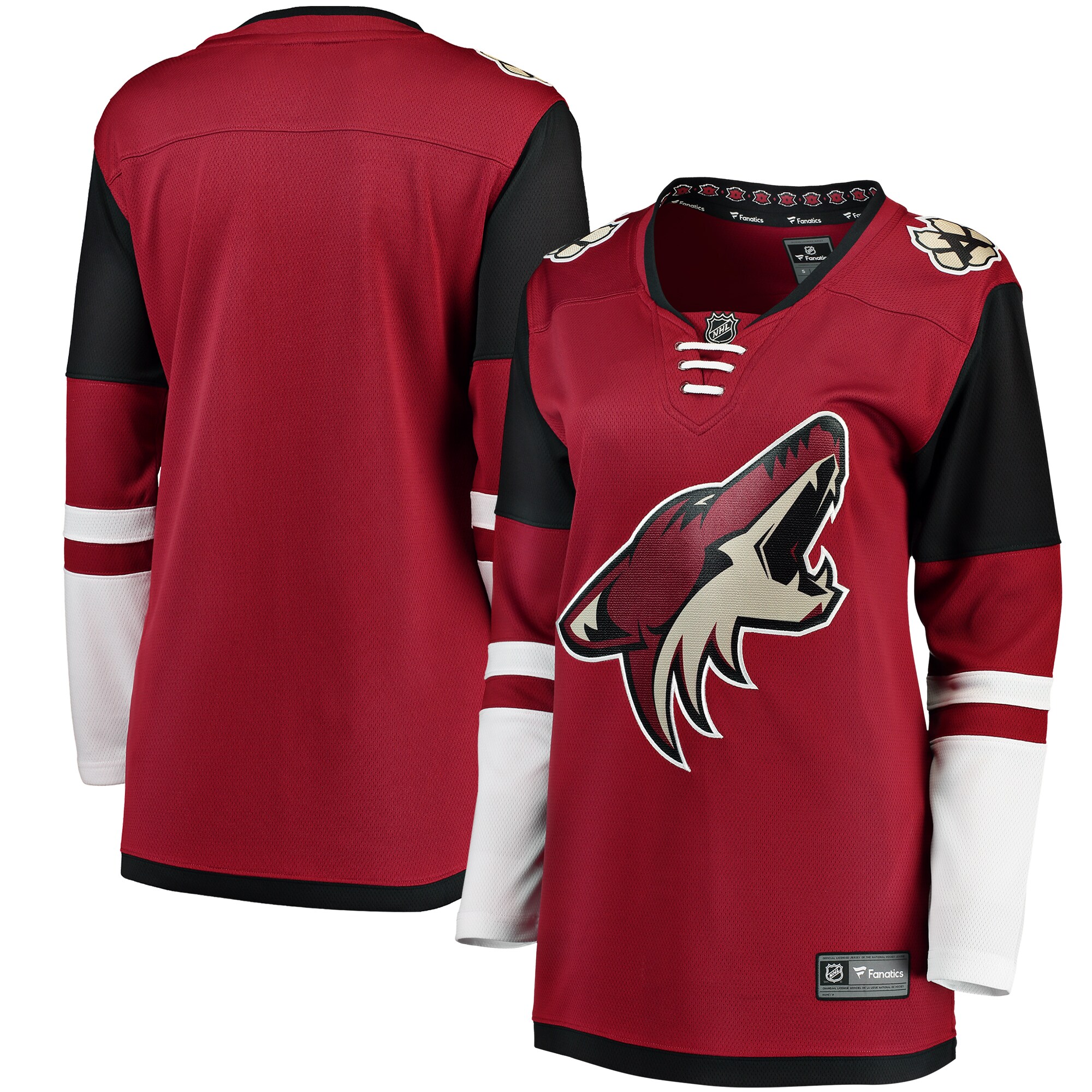 Arizona Coyotes Fanatics Women’s Breakaway Home Jersey – Red