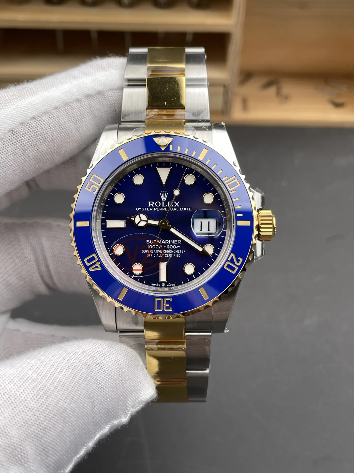 Rolex Submariner 186 G Blue 41mm