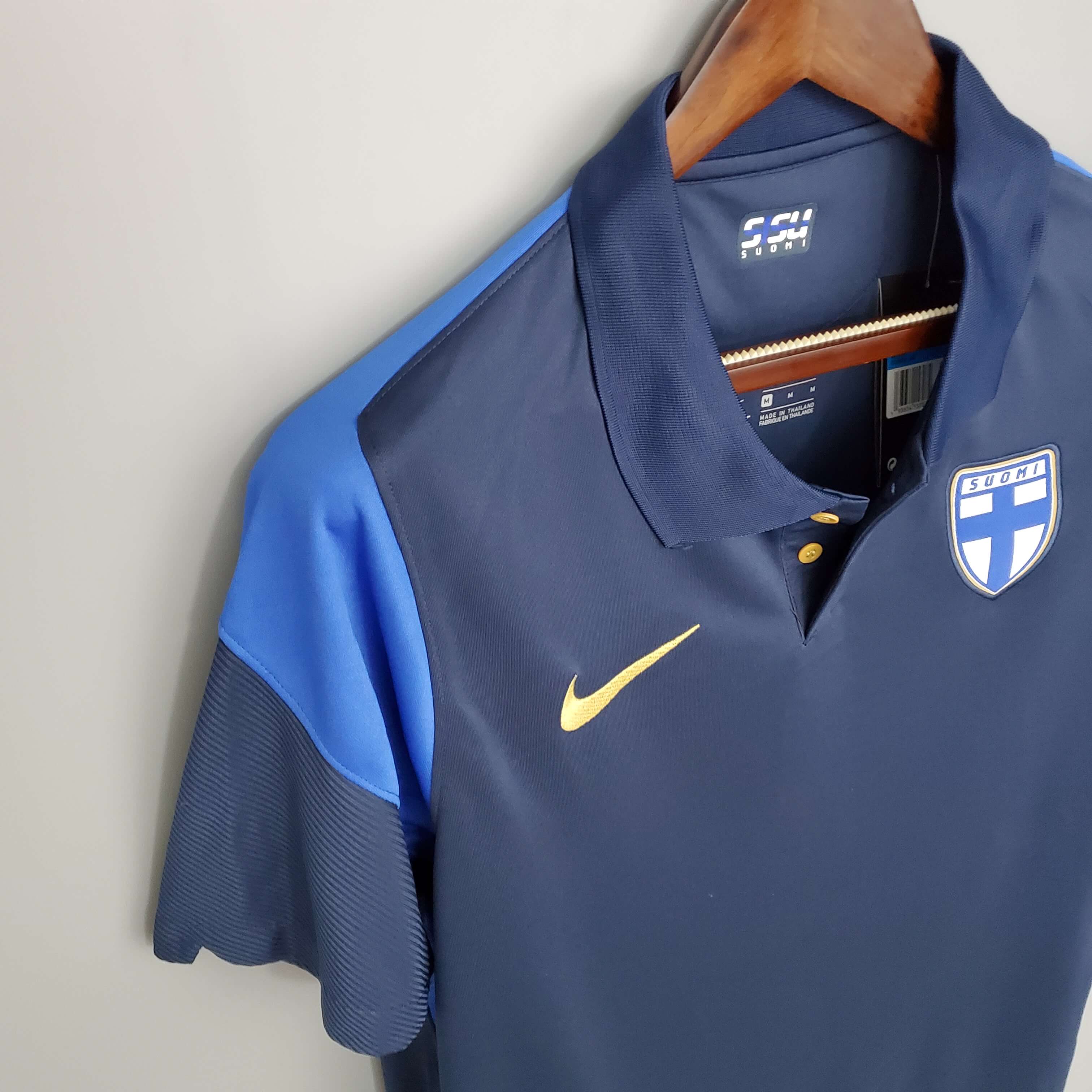 Soccer Shirt Finland 2020 Grey Away