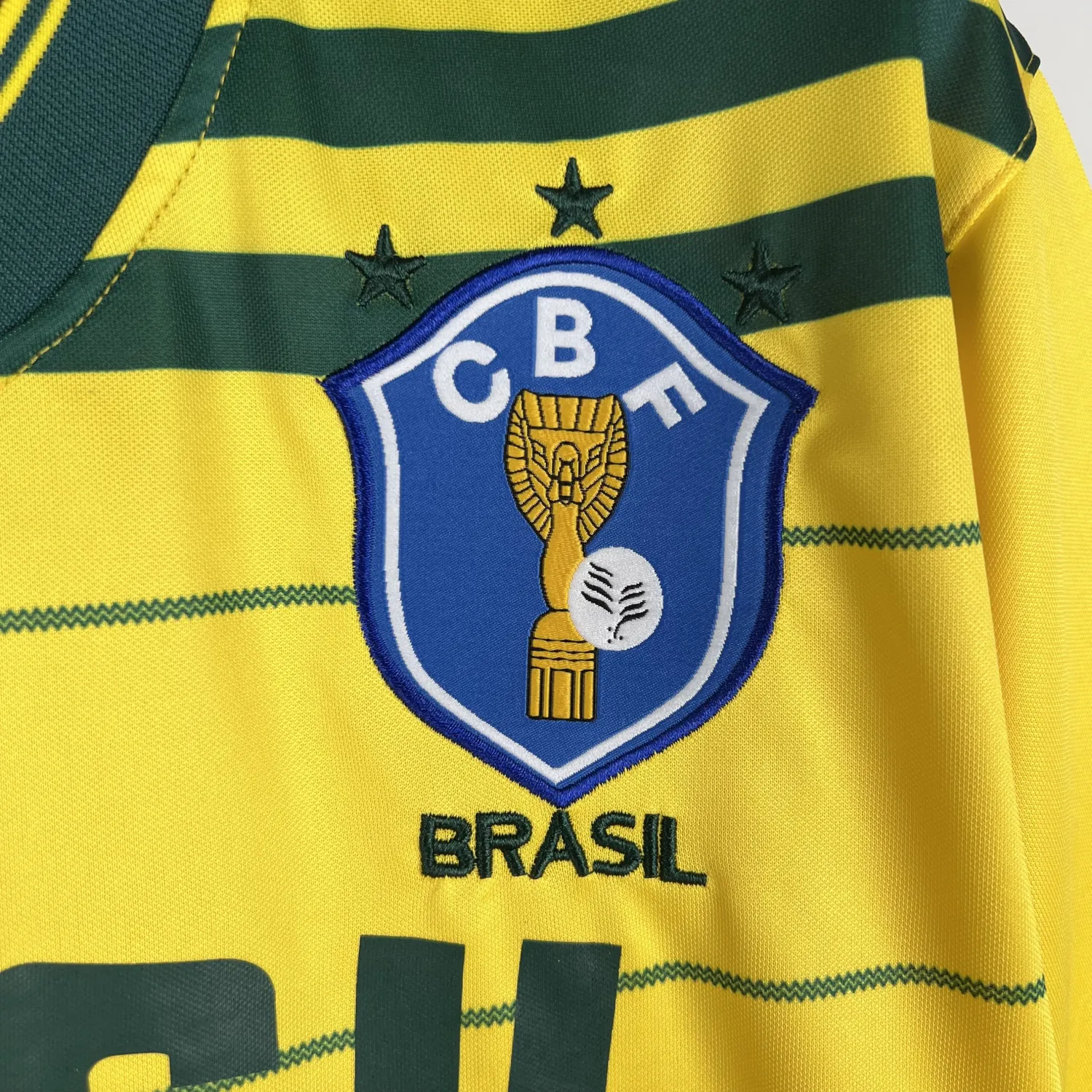 1984 Brazil home retro jersey
