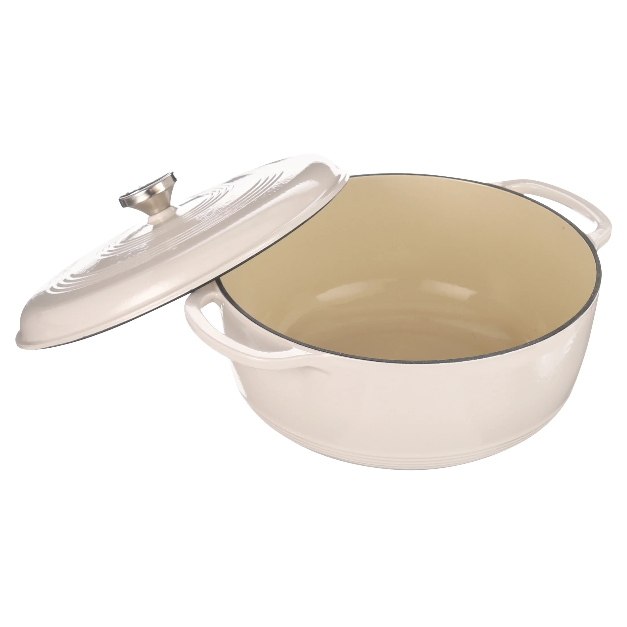 Lodge Enamel Cast Iron 7.5 Quart Dutch Oven, Blue, EC7D33