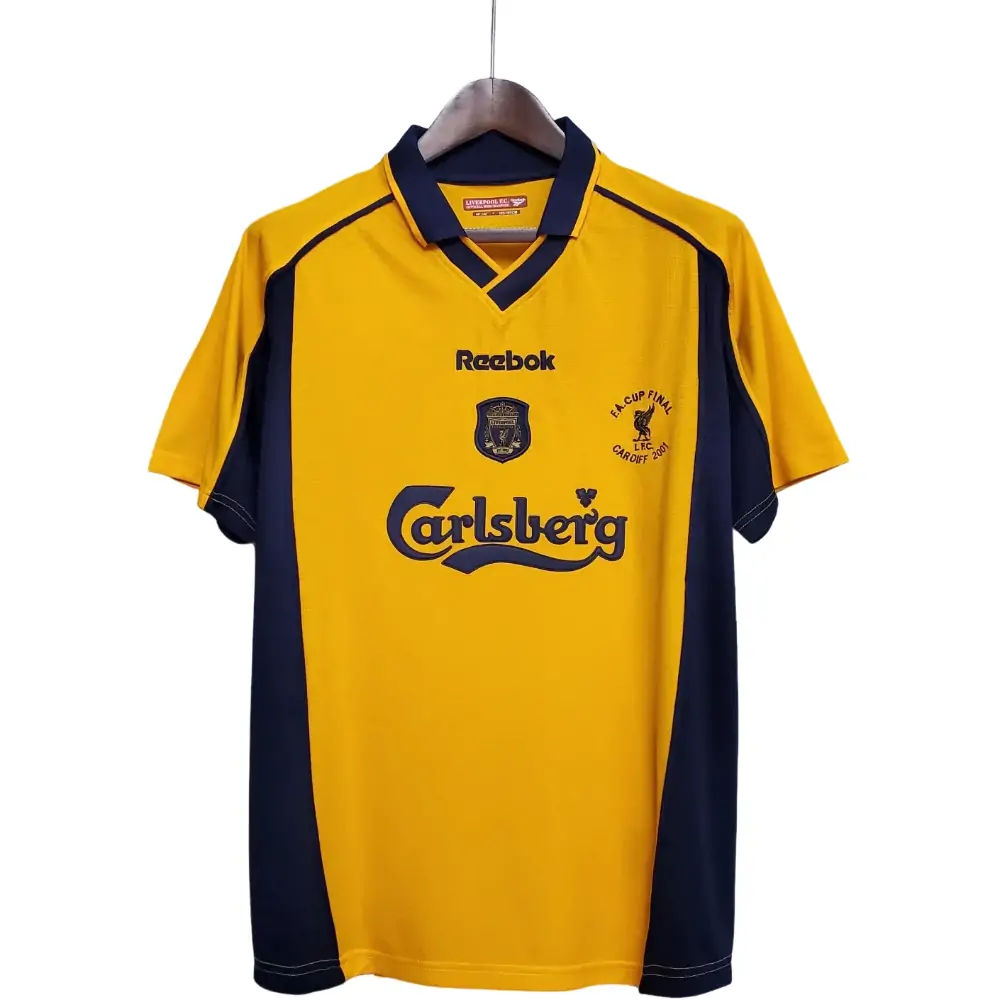 2000/2001 Liverpool away retro jersey - Fans Edition