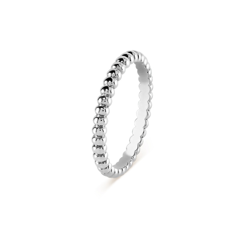 Perlee pearls of gold ring, small model