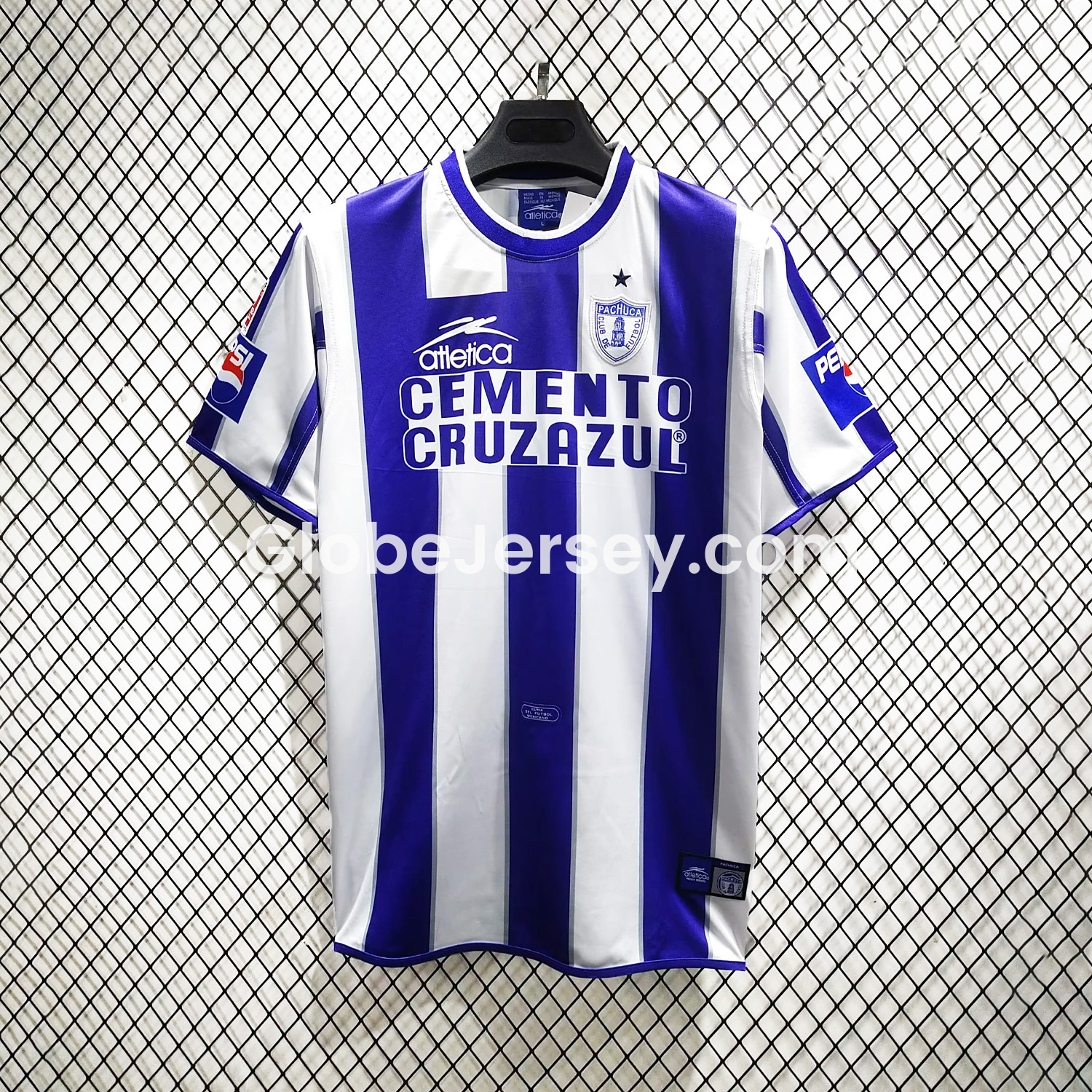 Retro Pachuca 2001-02 Home Jersey