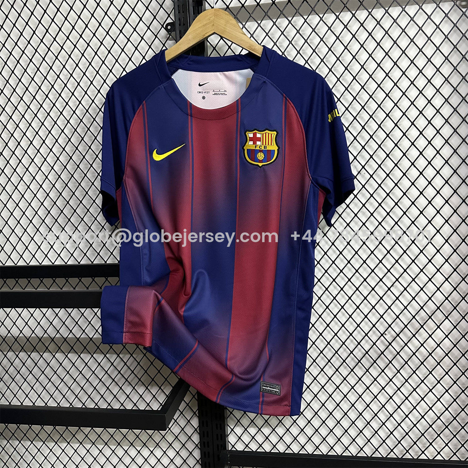 Barcelona 25-26 Home Unsponsored Jersey - Fans Version