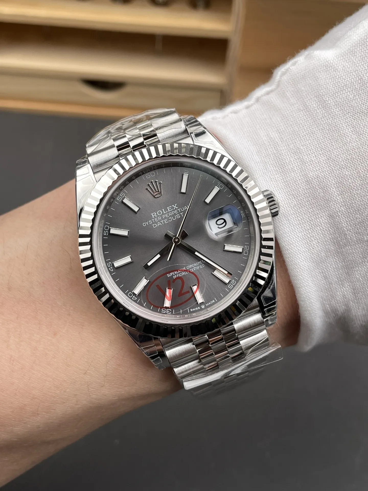 Rolex Datejust Grey 41mm