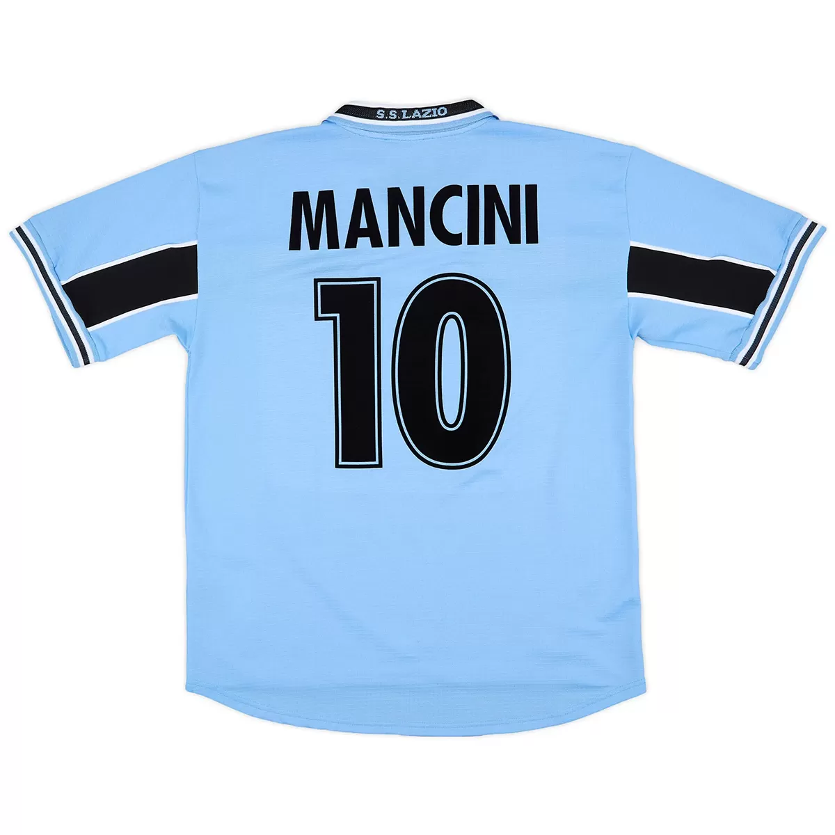 MANCINI #10 Lazio 1998/00 Retro Home Soccer Jersey