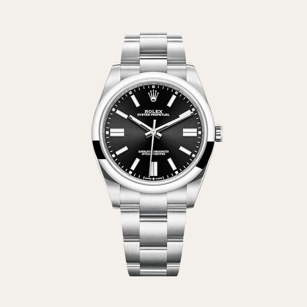 Rolex Oyster Perpetual 41mm Black Dial 124300