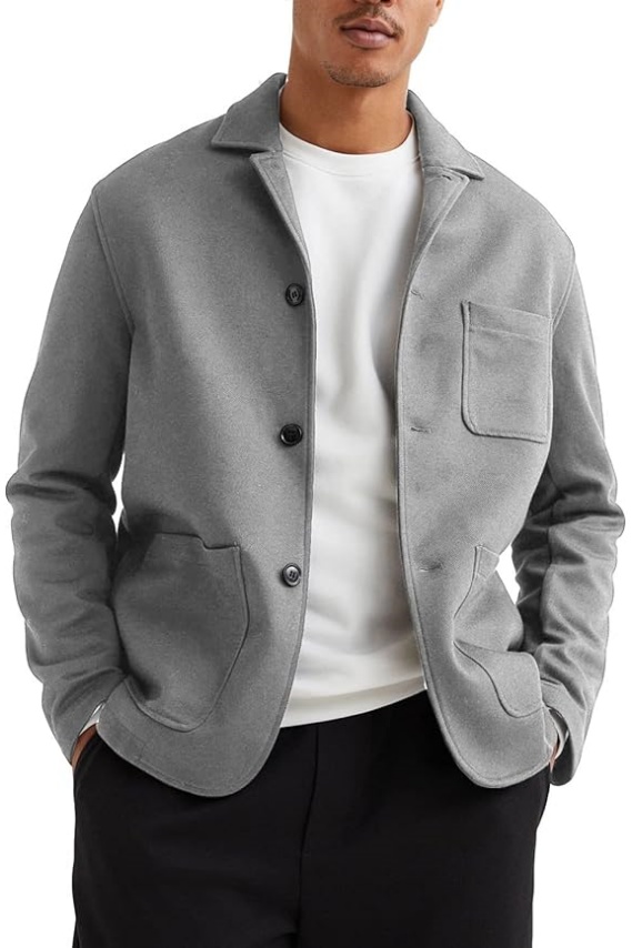 Men's Casual Sport Coat Jacket