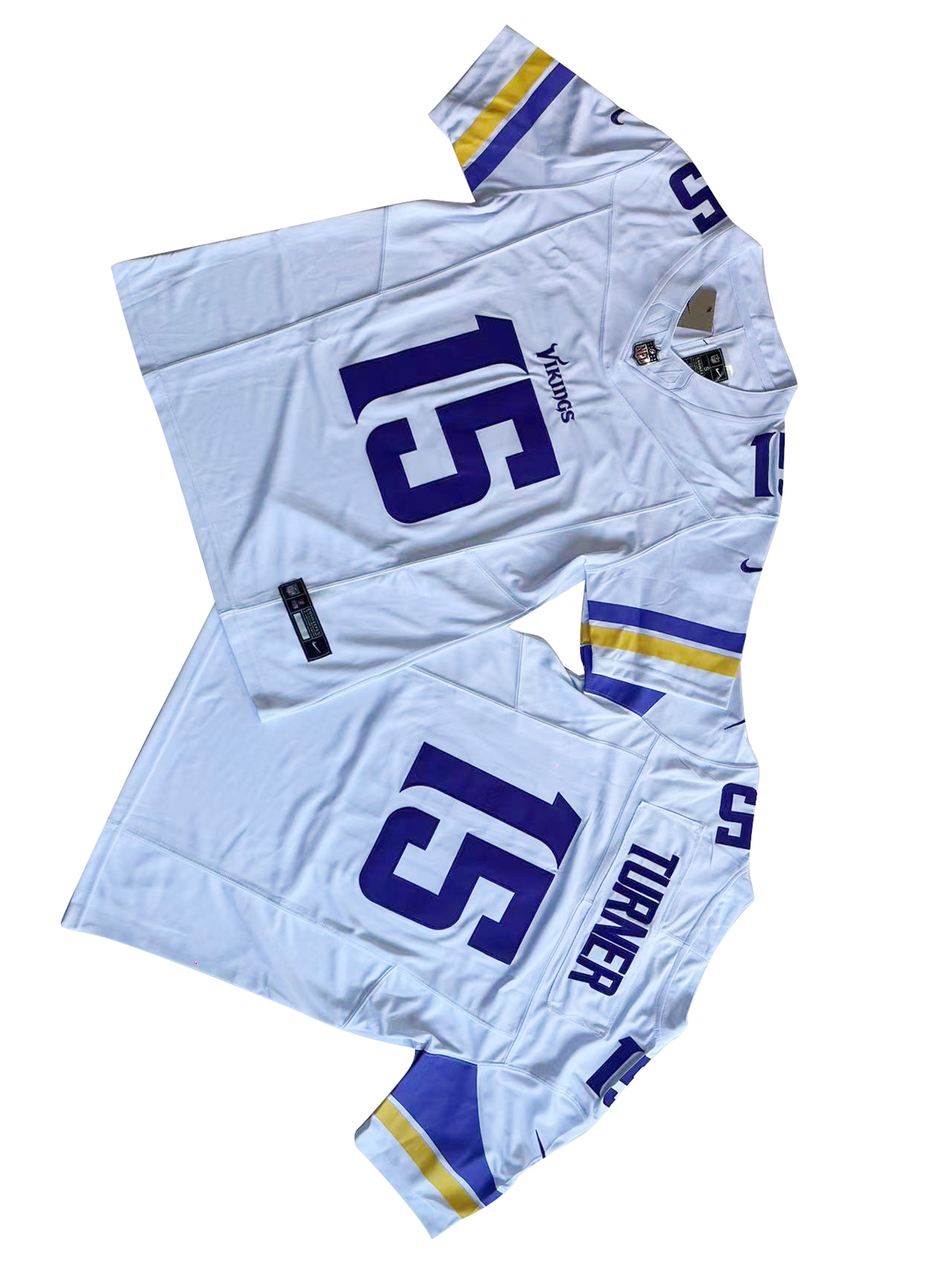 Minnesota Vikings 15# Dallas Turner Vapor F.U.S.E. Limited Jersey